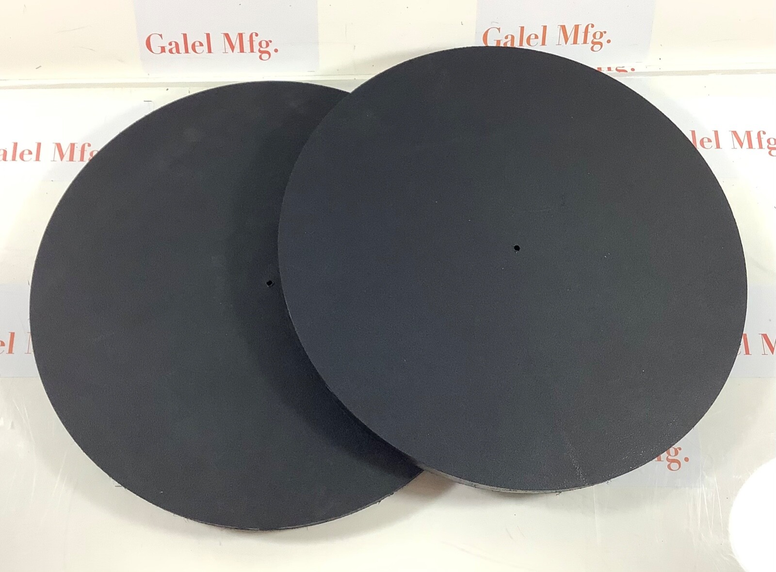 (2 pack) 1/2” King Starboard Circular Diameter 9.5”  BLACK