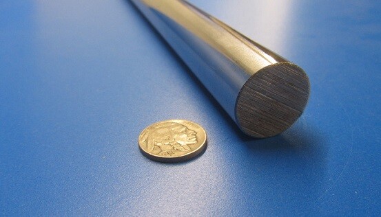 12L14 Metric Steel Ground Rod, 25 mm Diameter x 3 Foot Length