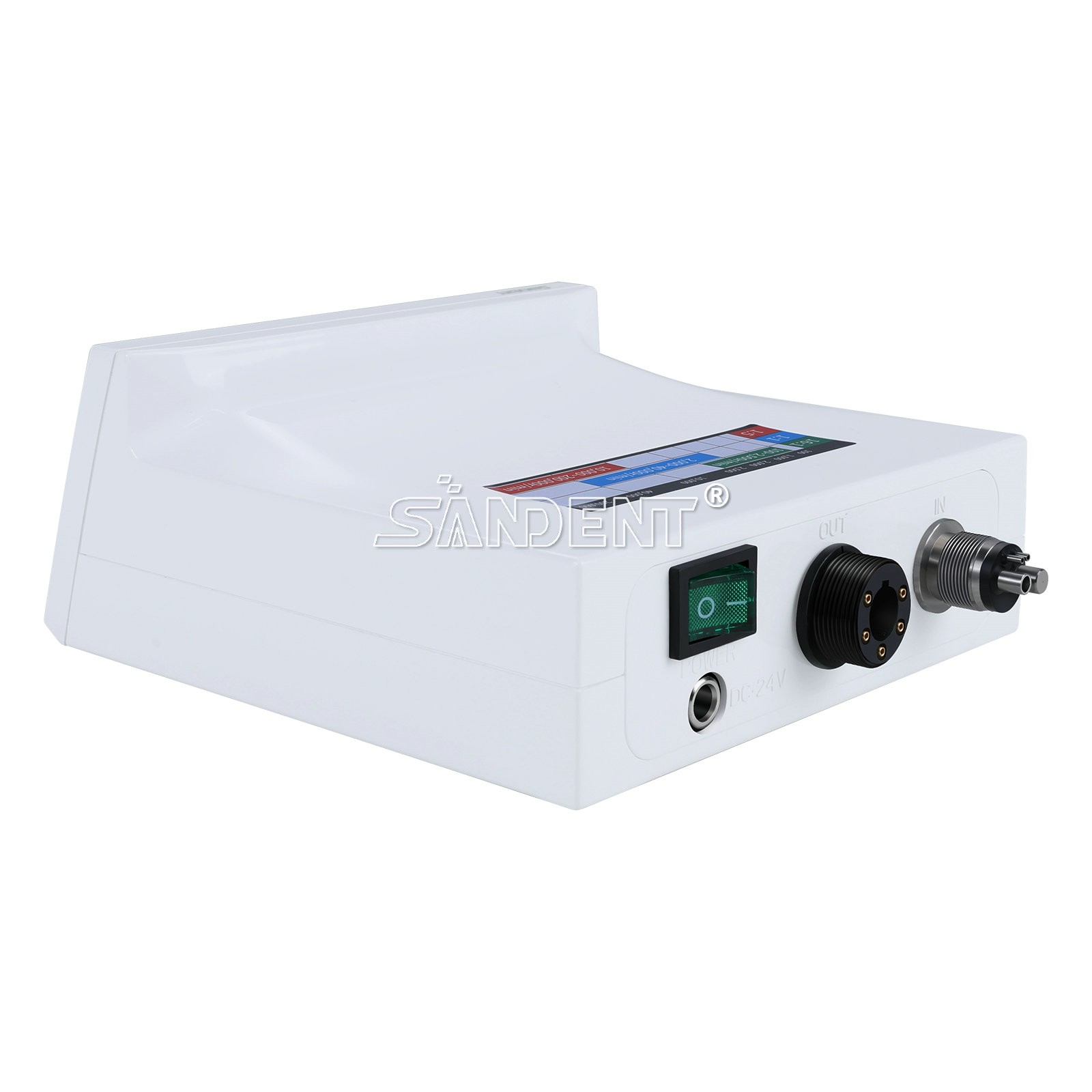 SANDENT Dental Brushless LED Electric Micro Motor 4 Holes 1:1/1:5/16:1 E-Type