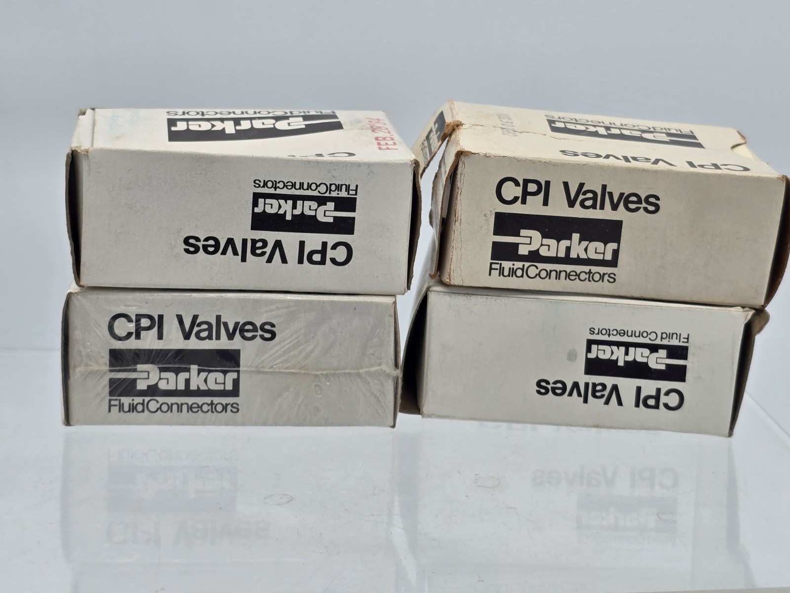 4 Lot | Vtg 1980s NOS PARKER Needle Valve 1/4″ NPT, 4M-V4-AK-B