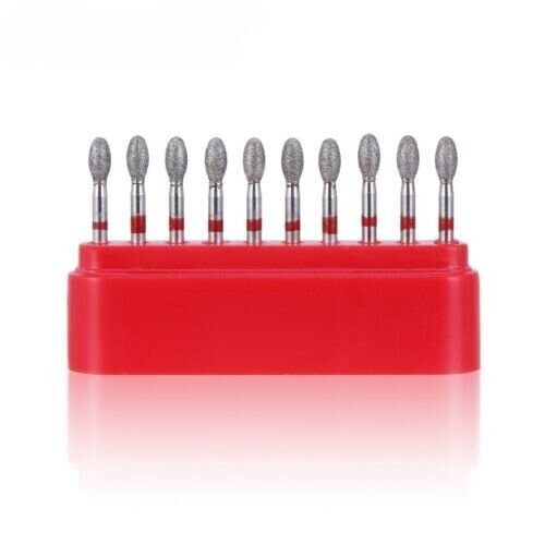 Dental Diamond Burs Football FG High Speed Taper Conical End Fine Grit Diamond