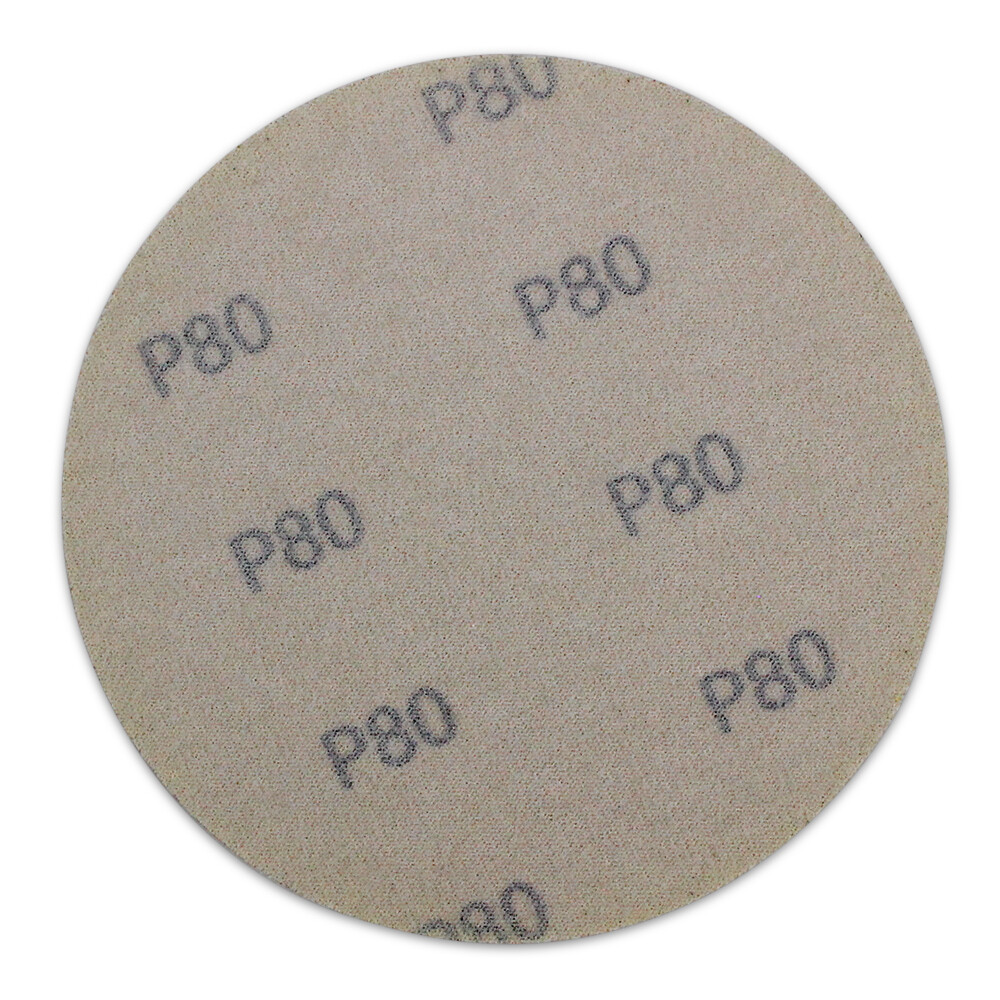 100 Pack – 6″ Inch 320 Grit No Hole Hook & Loop Sanding Discs Orbital DA Disks