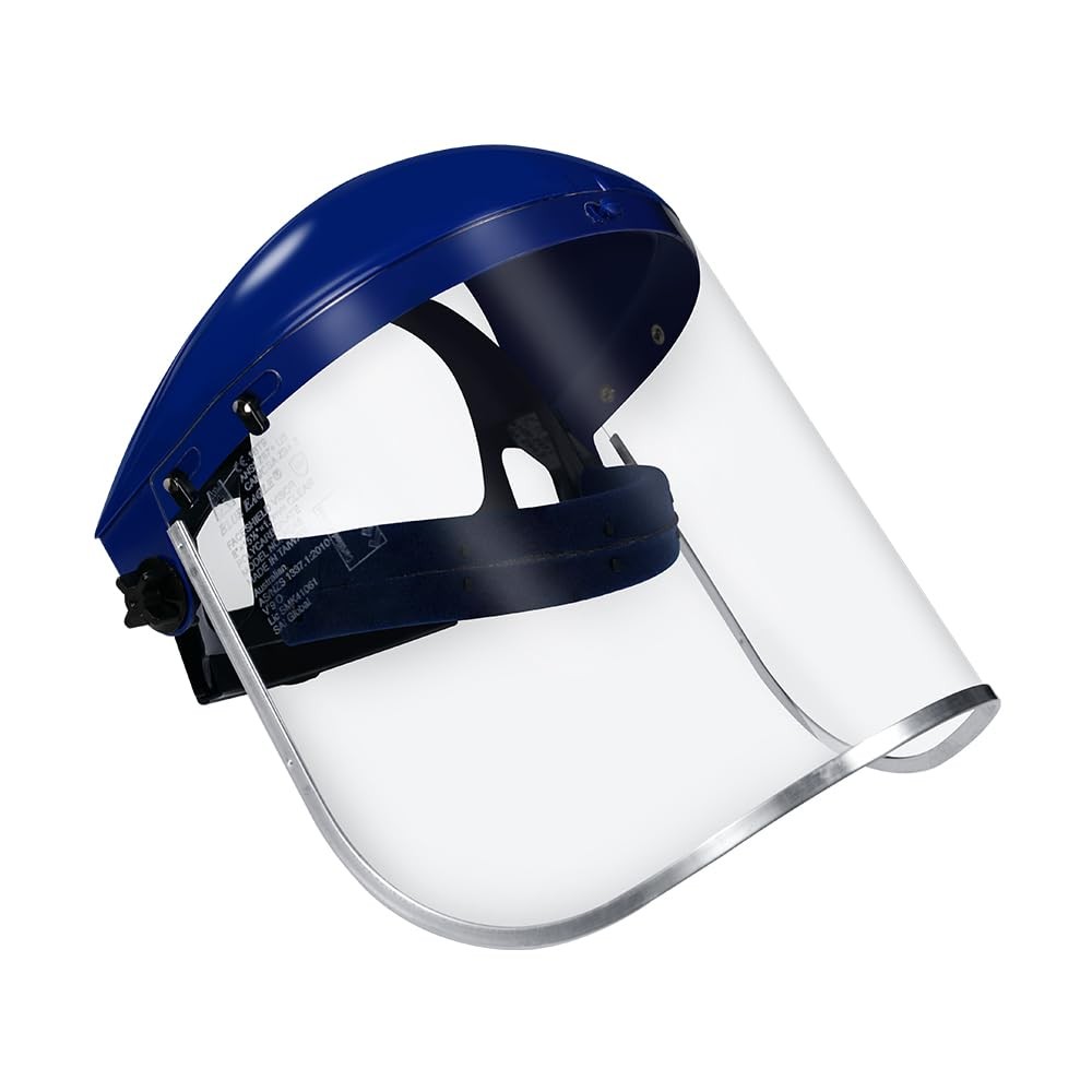 Blue Eagle Full Face Impact Resistant Safety Faceshield (B1BL+FC48) |