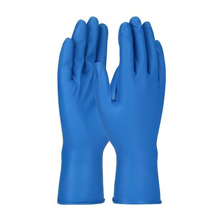 Pip 67-308/L Grippaz Food Plus, Disposable Gloves, 8 Mil Palm, Nitrile,