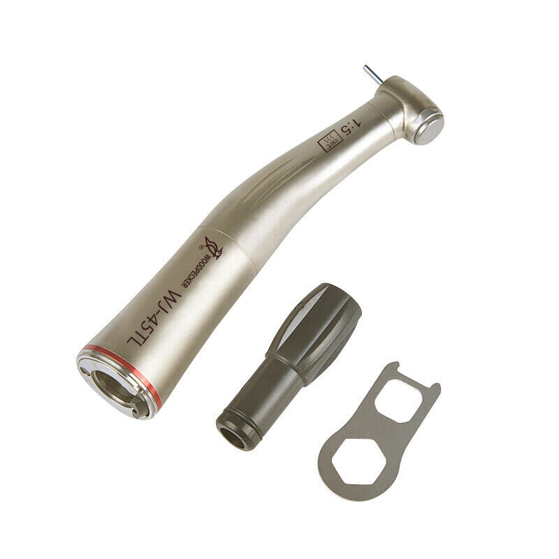 Woodpecker 1:5 Dental High Speed Increasing Contra Angle Handpiece 4Hole WJ-45TL