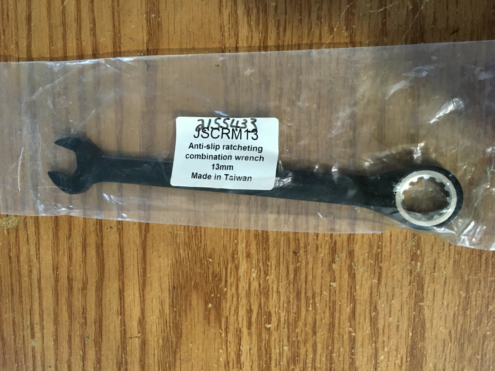 13mm Spline Black Chrome 15° Proto® Non-Reversible Ratcheting Combination Wrench
