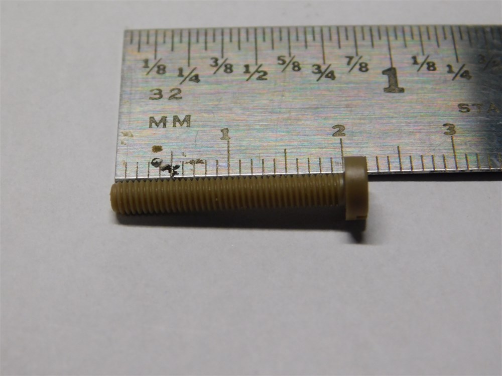 10 Specialty Bolt M3-.5×20 Slotted Cheese Head M/S GlassFill Peek Machine Screws