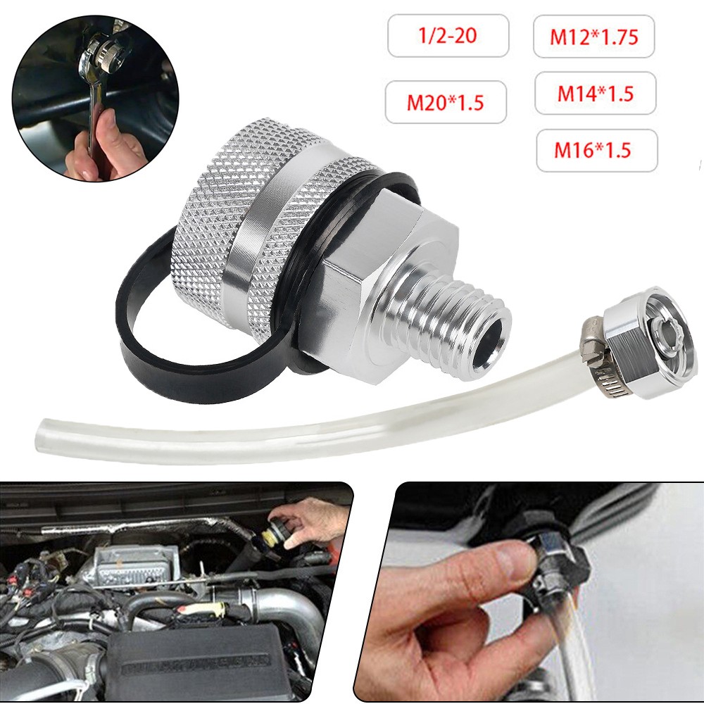 Quick Twist Engine Oil Drain Valve with Pipe M12 M14 M16 M20 1/2-20