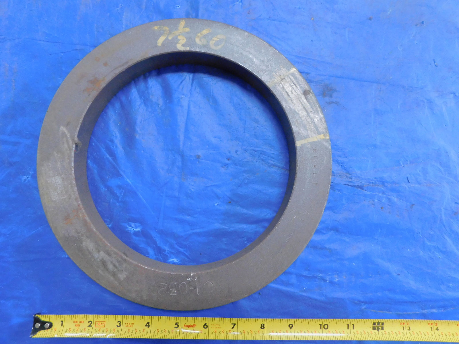 7.5 MASTER PLAIN BORE RING GAGE ONSIZE 7 1/2 190.500 mm 7.50 7.500 7.5000