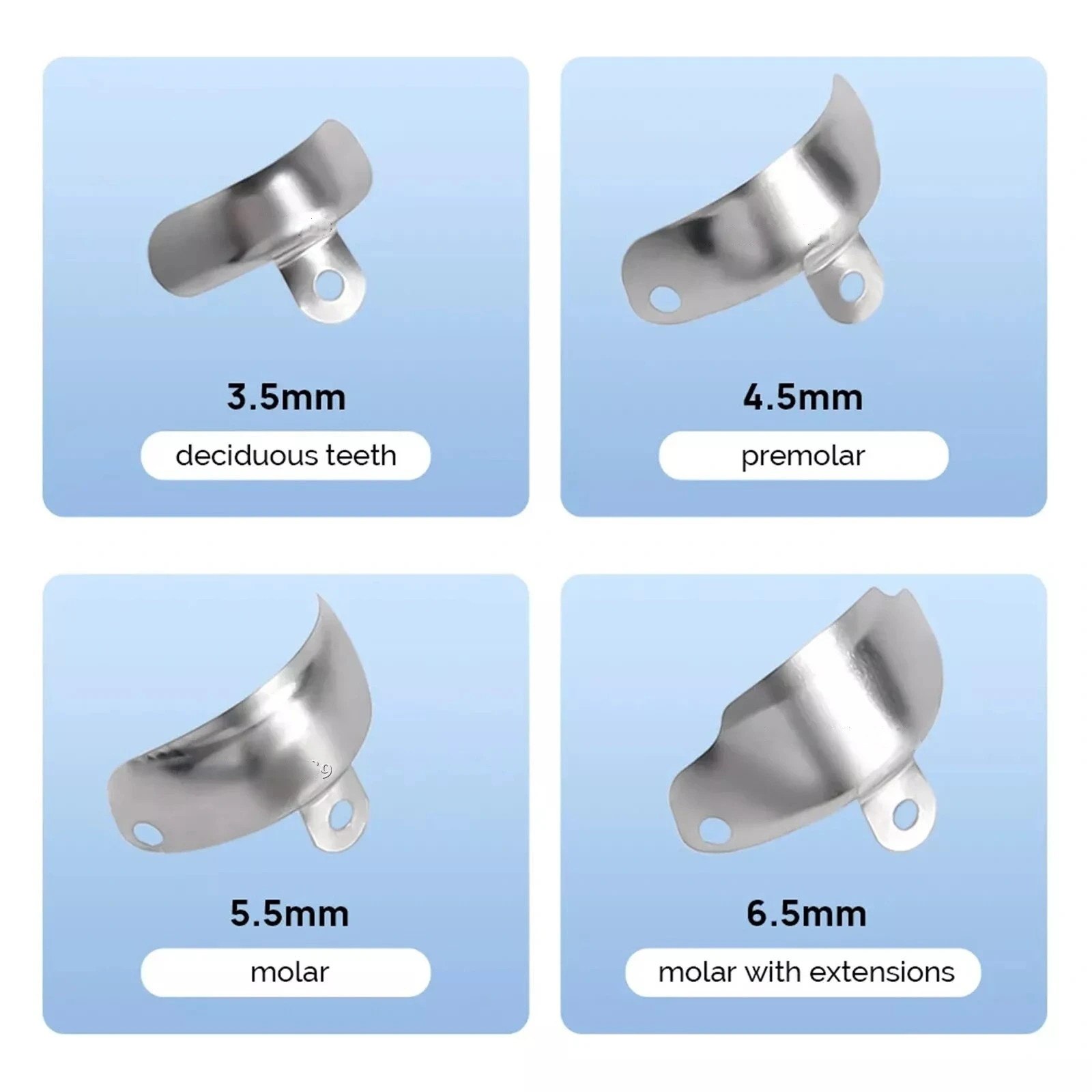 Dental Matrix Bands Ring Clamp Sectional Matrice Fit Garrison Palodent V3 System
