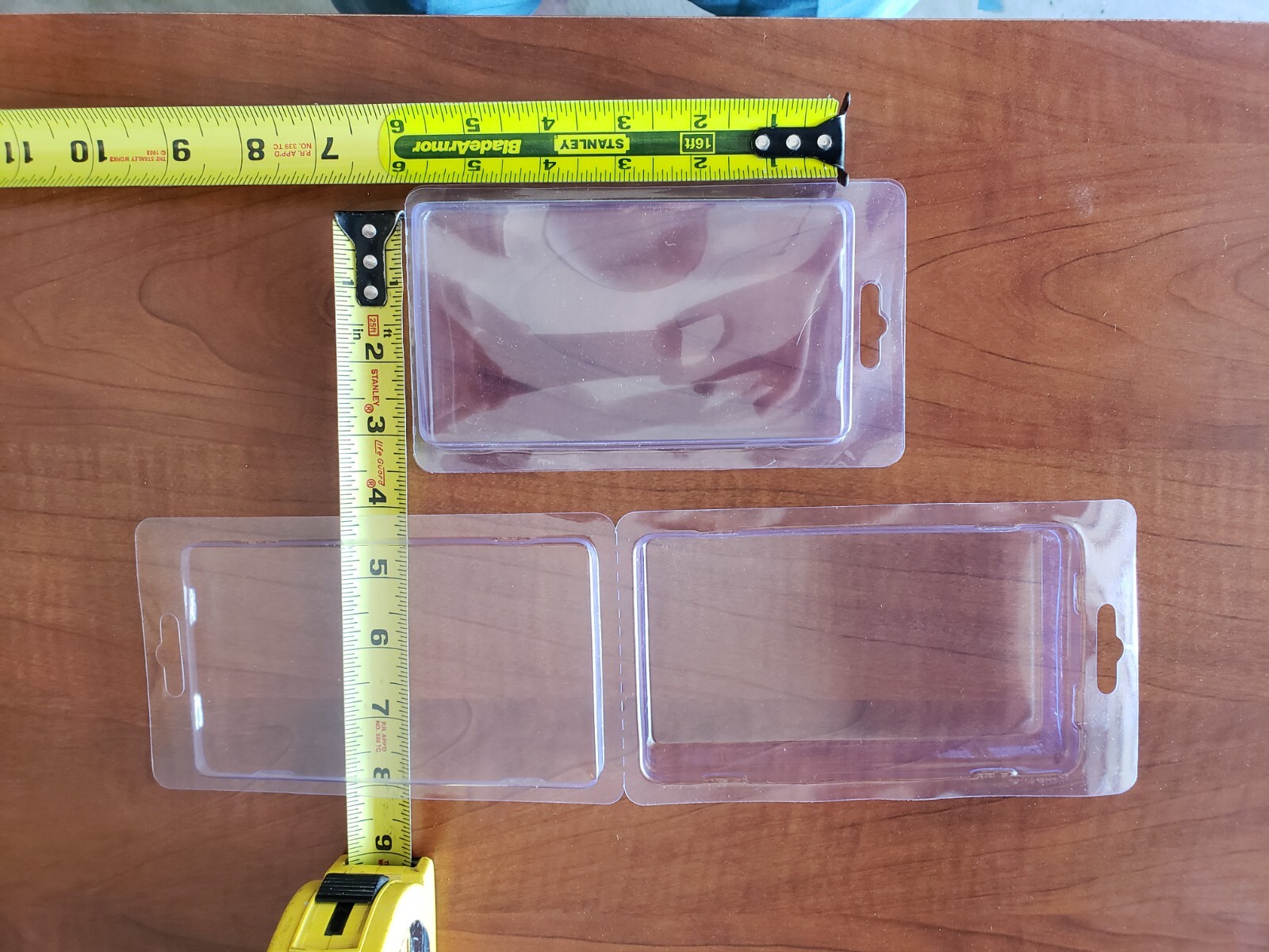 450 pcs clamshell blister packaging 5 3/4″ x 3 1/4″ x 7/8″