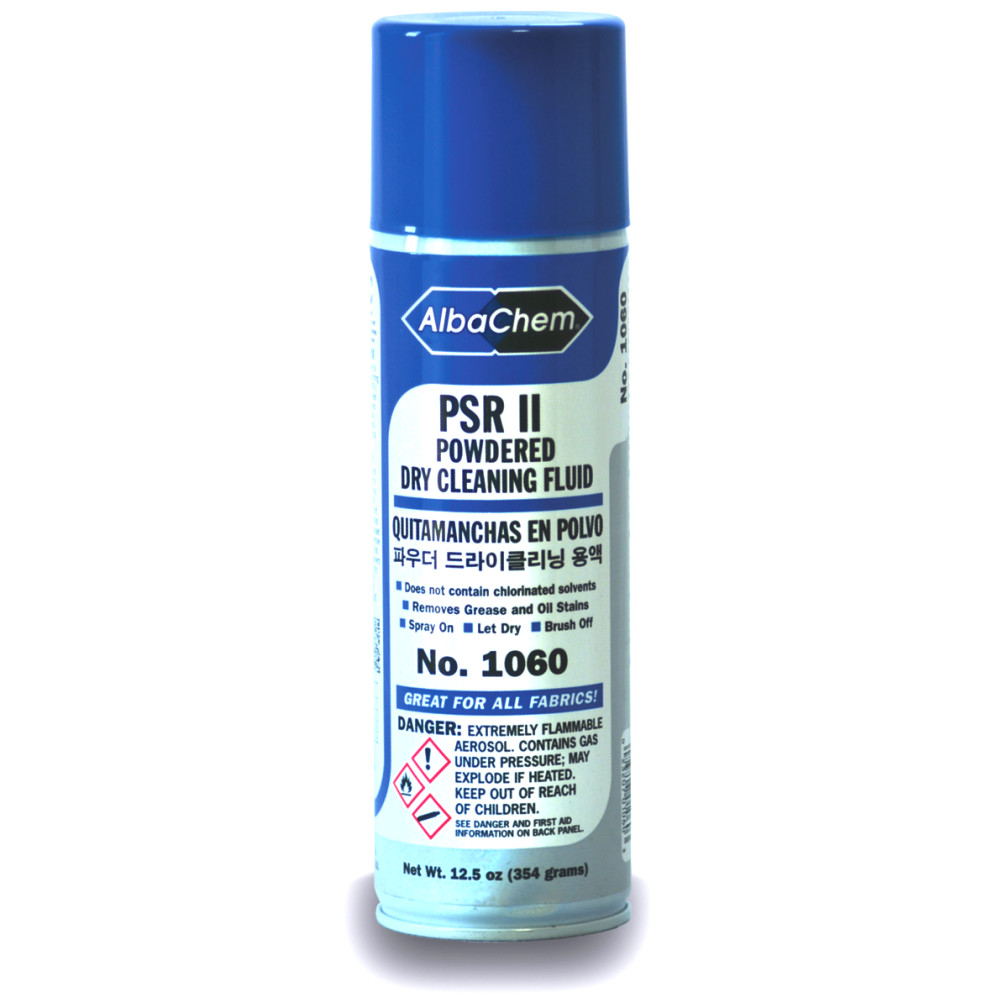AlbaChem PSR II Powdered Dry Cleaning Fluid Spot Remover 12.5 Oz. – 12/Pk