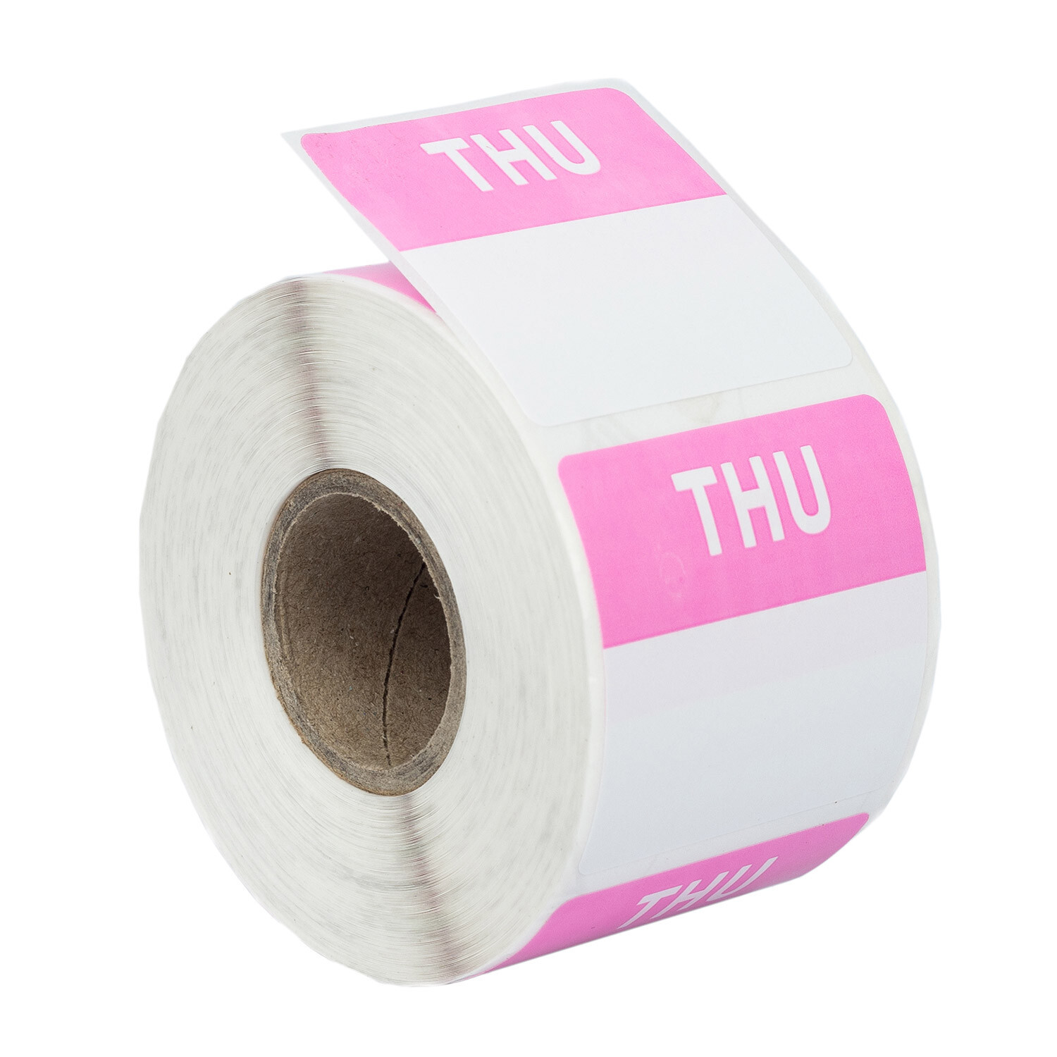THURSDAY Day of the Week Labels / Stickers – (2) Rolls of 500 (40mm x 40mm)