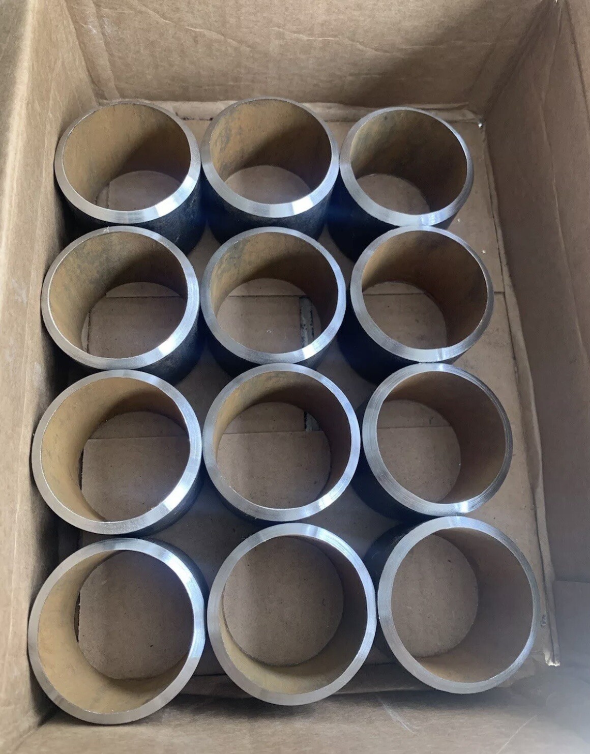 WELDING COUPONSs for Welding Practice, samples 2″ x Sch 40 X 4” 4 PAIRS