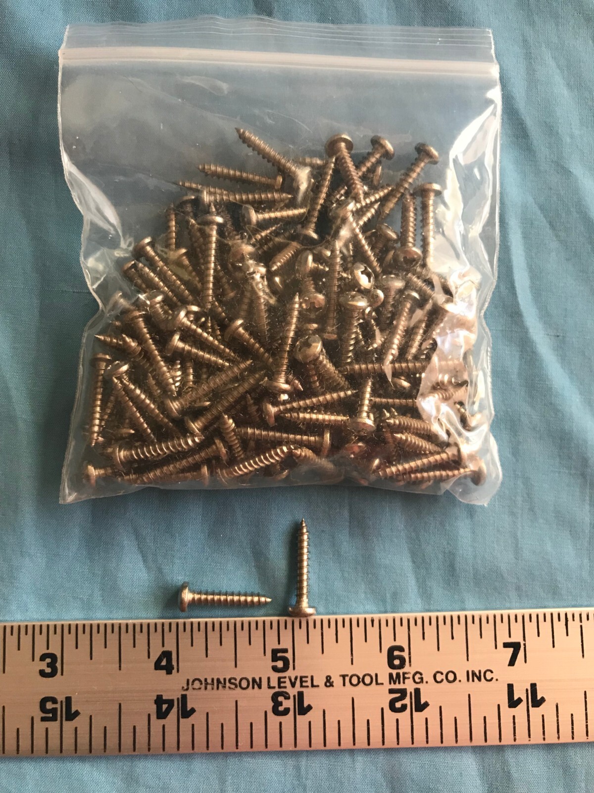 10 Pounds of Assorted Sizes & Lengths Stainless Steel Screws / Bolts Hardware