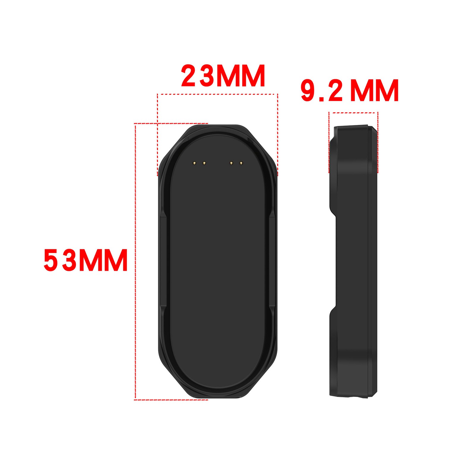 Magnetic Charger Charging Dock Portable For PLAUD NotePin Recorder Parts Type-C