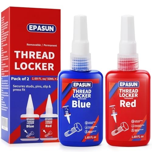 ThreadLocker 242 and 271, Thread Lock Medium and High Strength Lock Tight & Seal