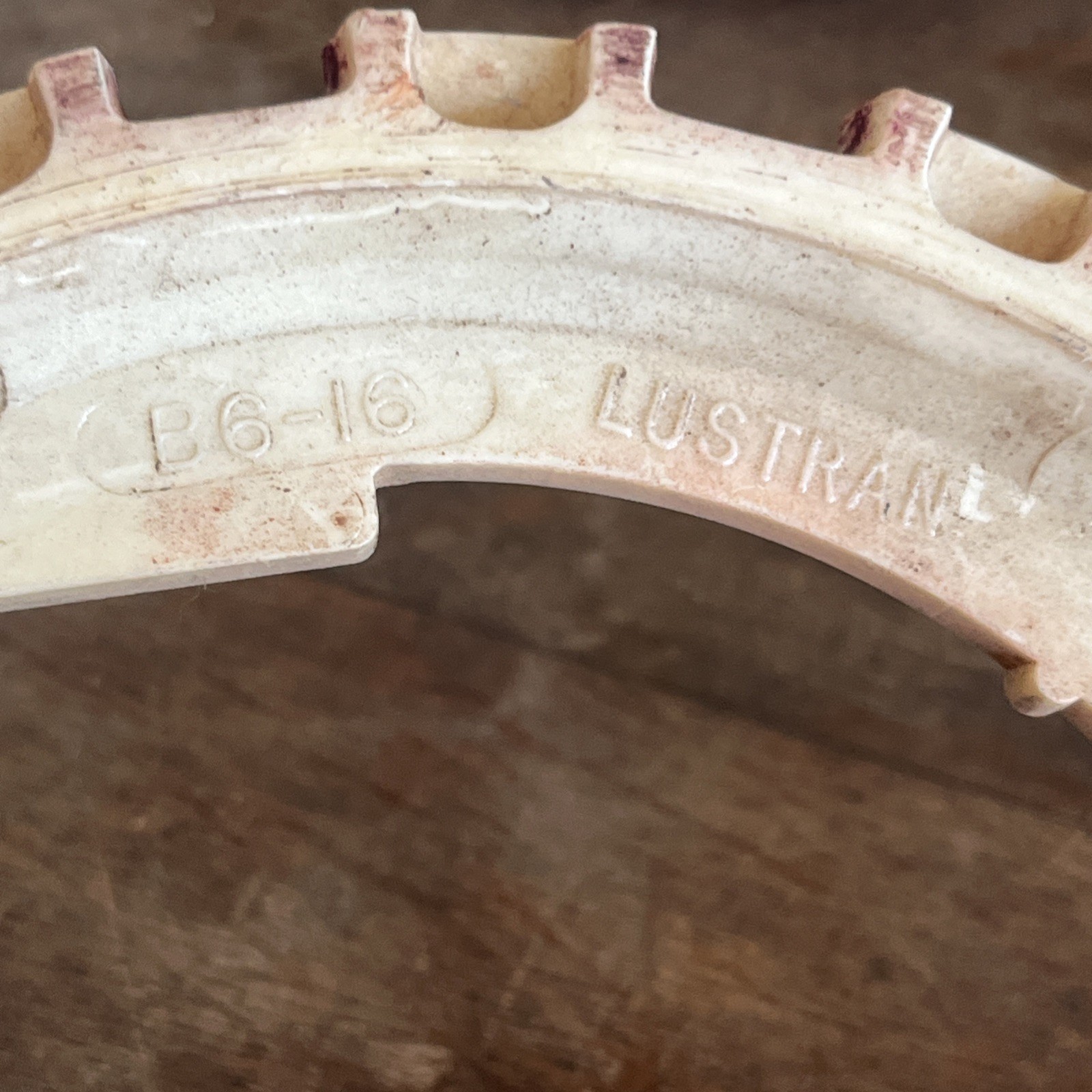 Used Lustran B6-16 Plastic Planter Seed Plate for John Deere