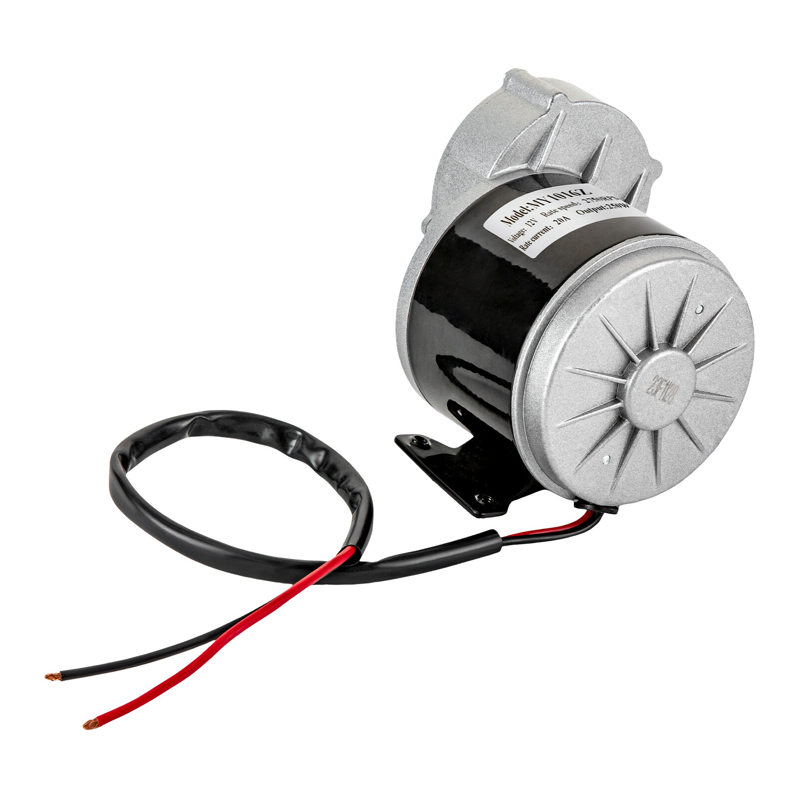 High Power 12V 250W Gear Reduction DC Motor For E-Bike Scooter ATV