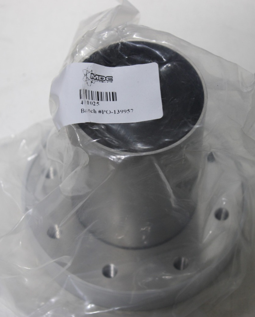 NEW MDC 401025 4 1/2″ FLANGE 2 3/8″ PORT HIGH VACUUM FITTING