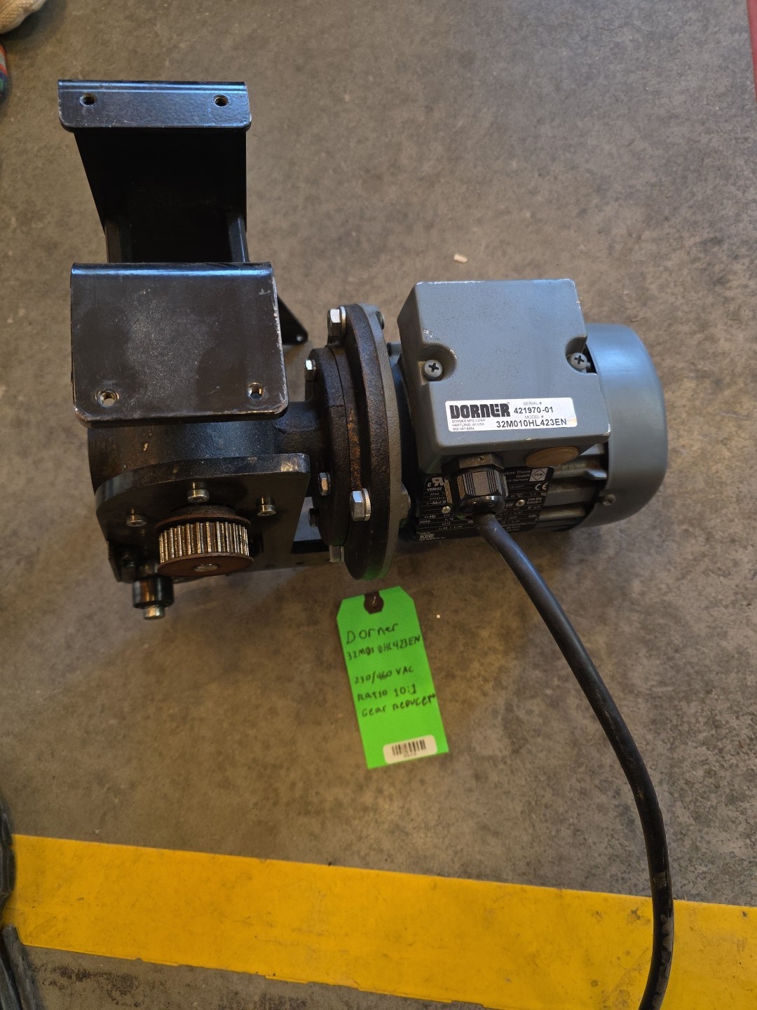 Dorner 32MO10HL423EN 820-271 Ratio 10:1 Conveyor Gear Reducer