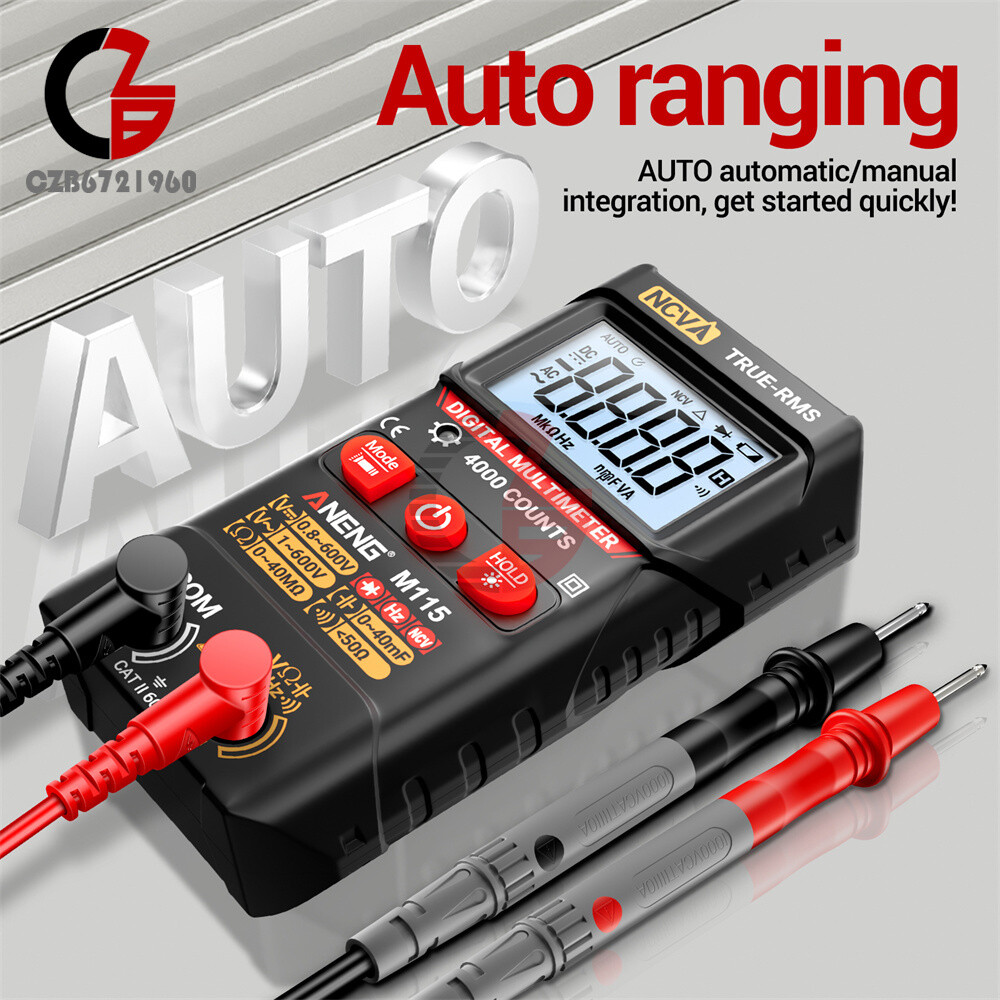ANENG Digital Multimeter Automatic Voltmeter NCV Resistance Electrician Tester