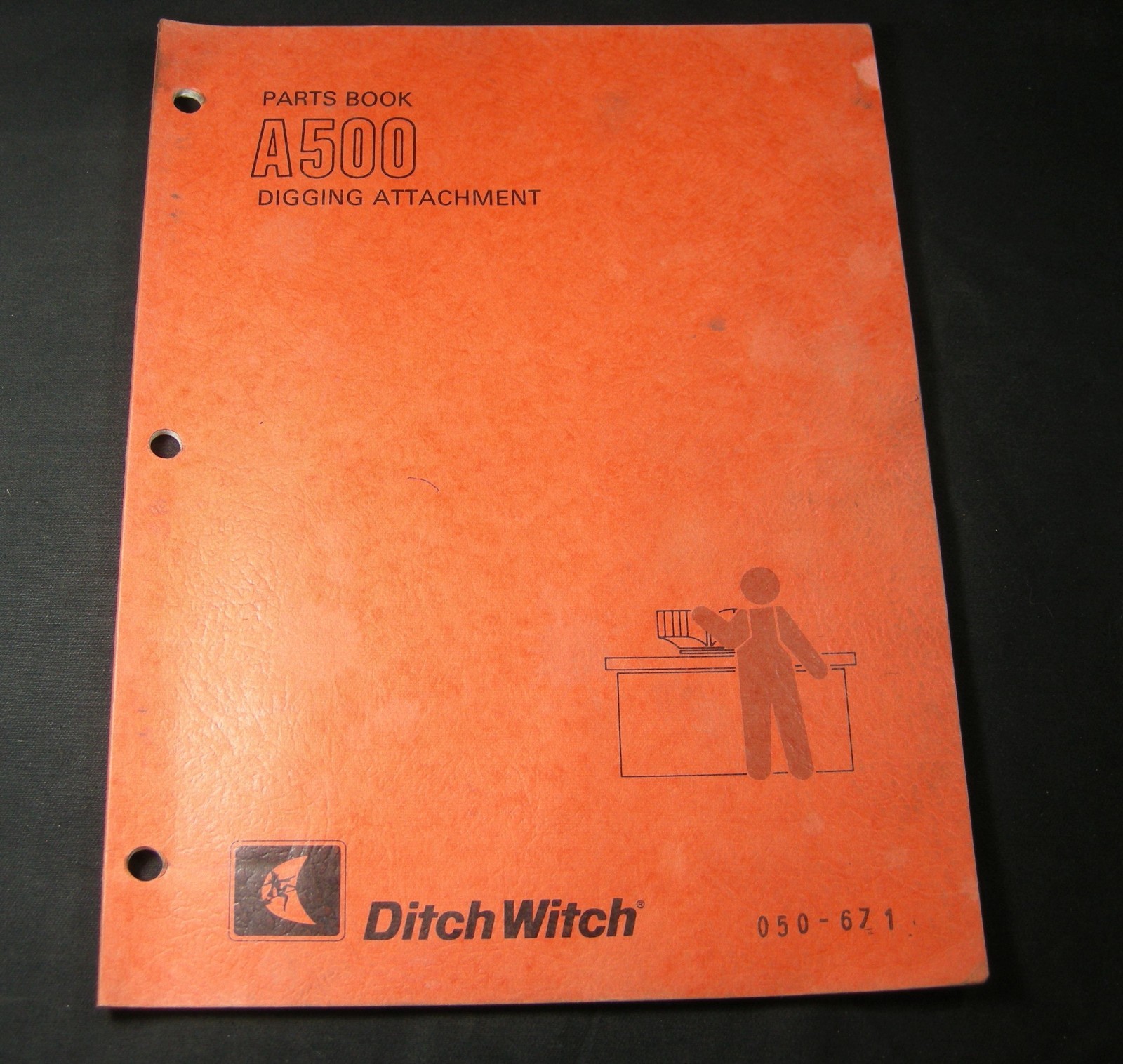Ditch Witch A500 Digging Attachment Parts Manual Book Catalog List