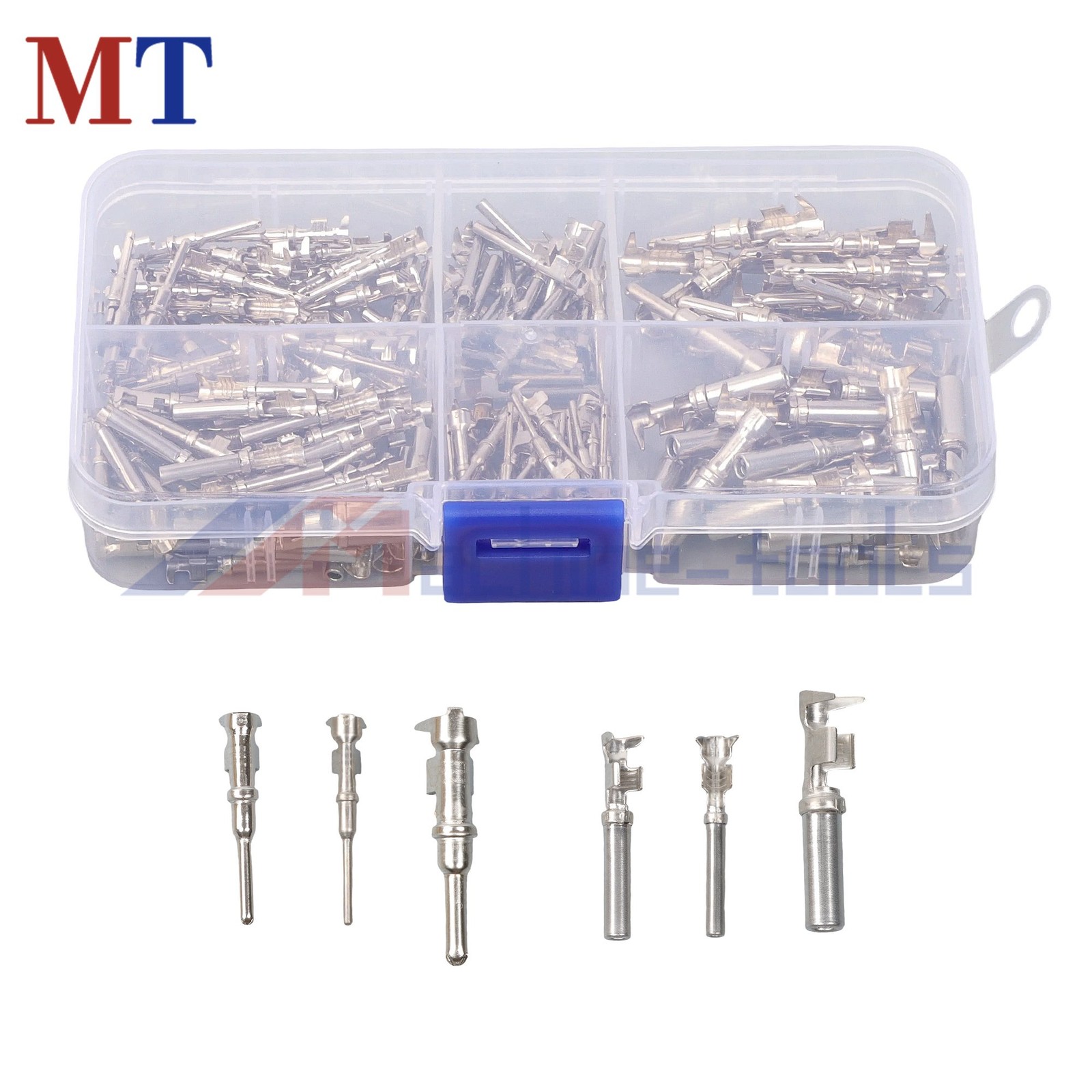 180PCS Connector Pins and Sockets Sizes 12/16/20 12-22 AWG for DTP DT DTM Series