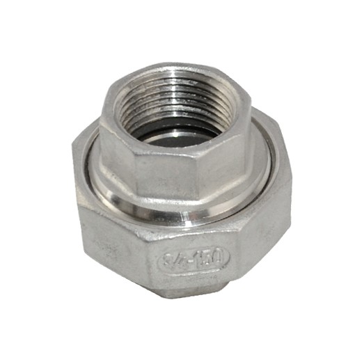 1/2″-2″ 1.5″ NPT Female threaded Union Coupling Pipe Fitting SS 304 US SHIPPING