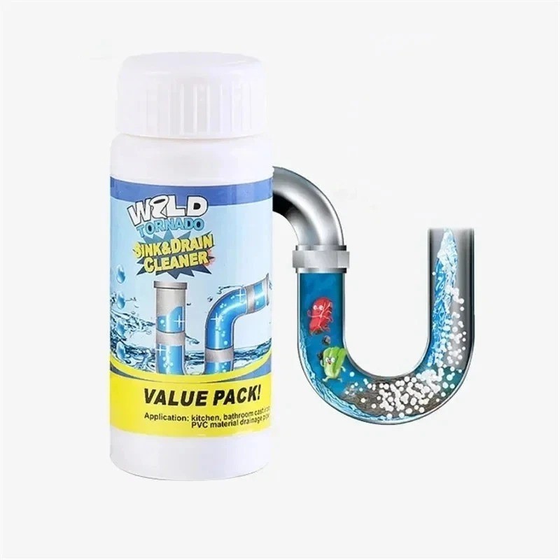2 Pcs Sink and Drain Cleaner Wild Tornado Pipe Dredge Drain Cleaner