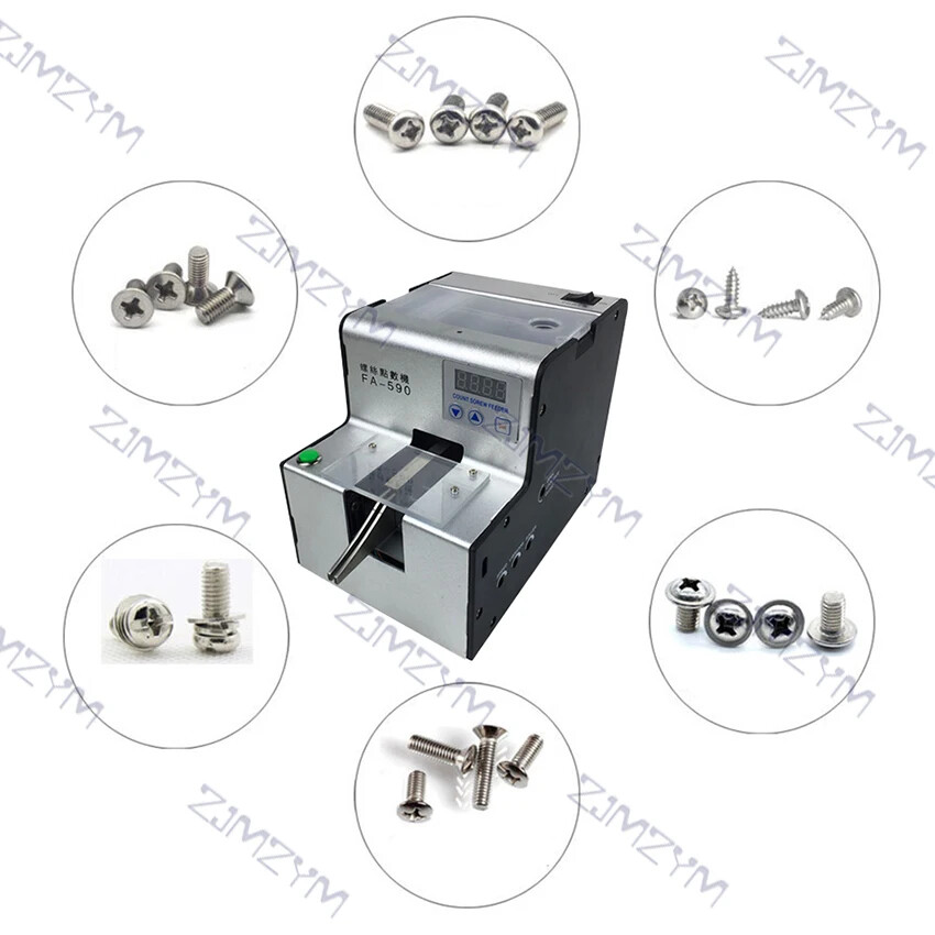 FA-590 Automatic Screw Counting Machine Digital Display Screw Counter 1.0-5.0mm