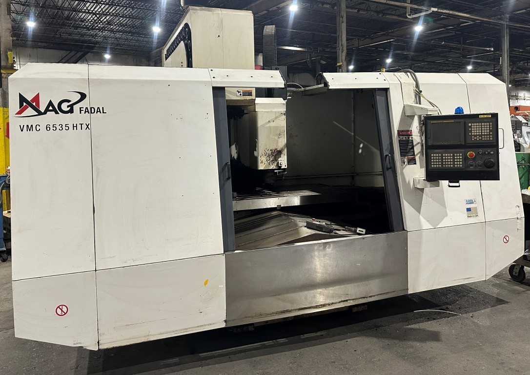 FADAL VMC6535HTX VERTICAL MACHINING CENTER – “SEE VIDEO”
