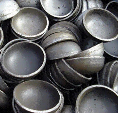 Pipe caps: domed steel weld on 3.5″ OD (Pipe Caps of Texas)