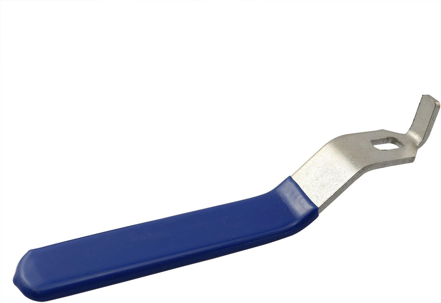 Stainless Steel Chrome-Plated Lever Handle with Comfort Grip for DN15 Ball Valve
