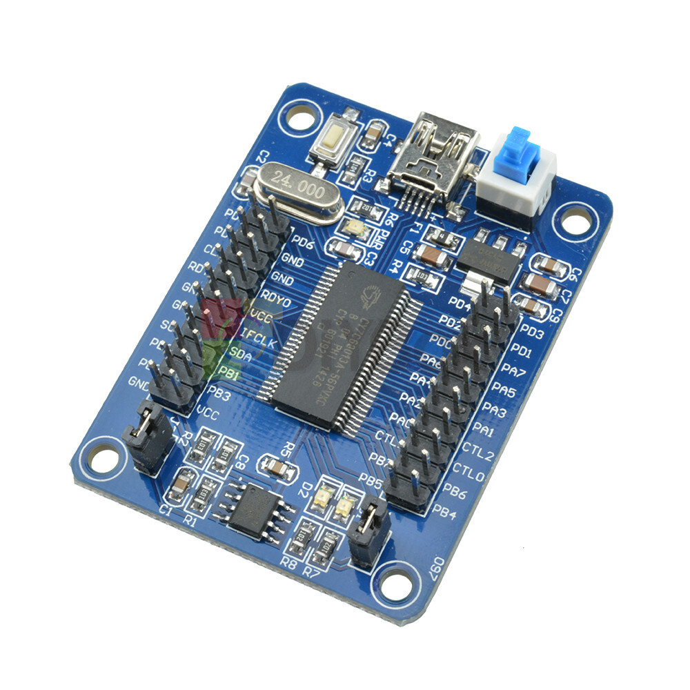 CY7C68013A-56 EZ-USB FX2LP USB2.0 Develope Board Module Logic Analyzer EEPROM AX