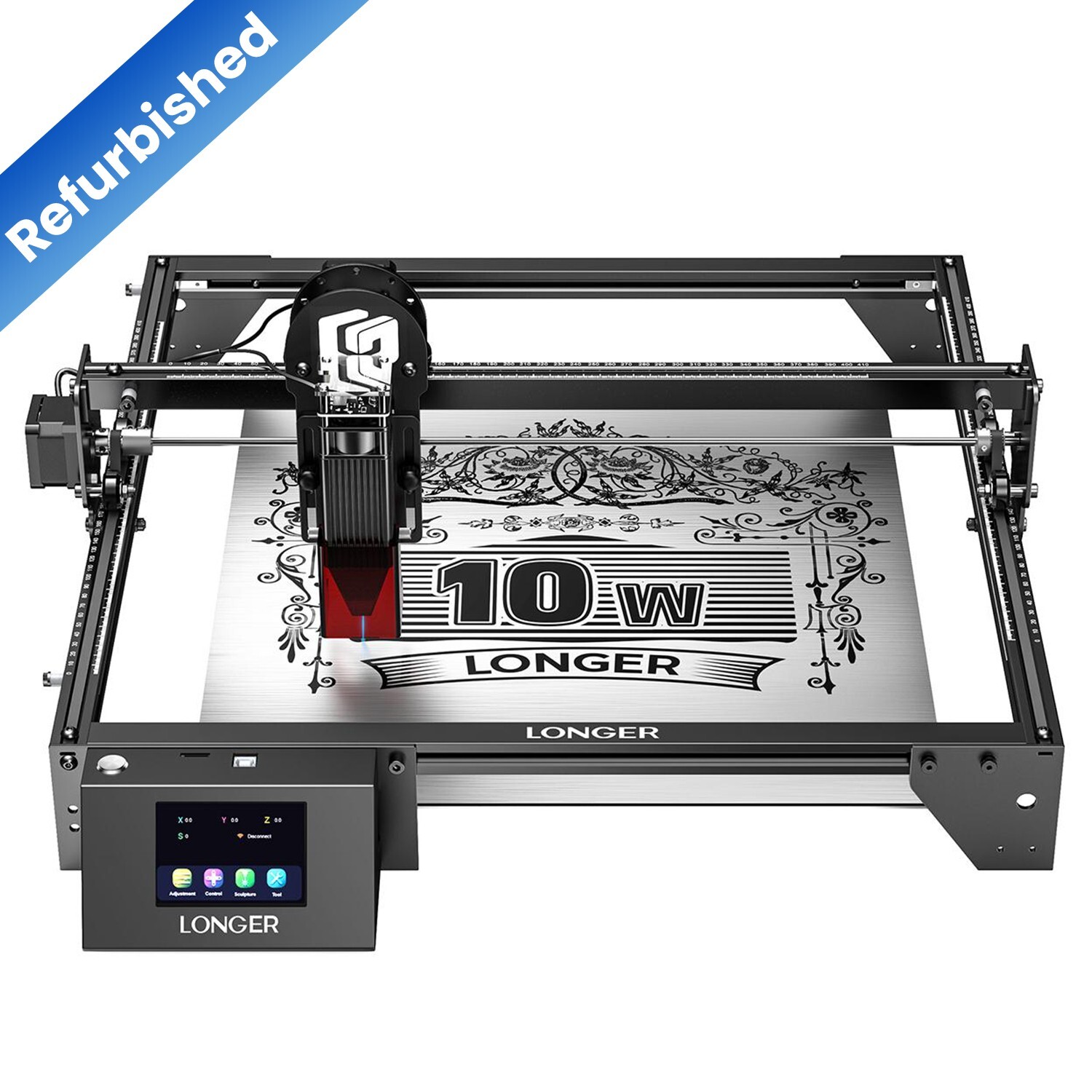 Longer RAY5 10W Laser Engraver, Laser Cutter,24000mm/min Used-A🔥 Free Honeycomb
