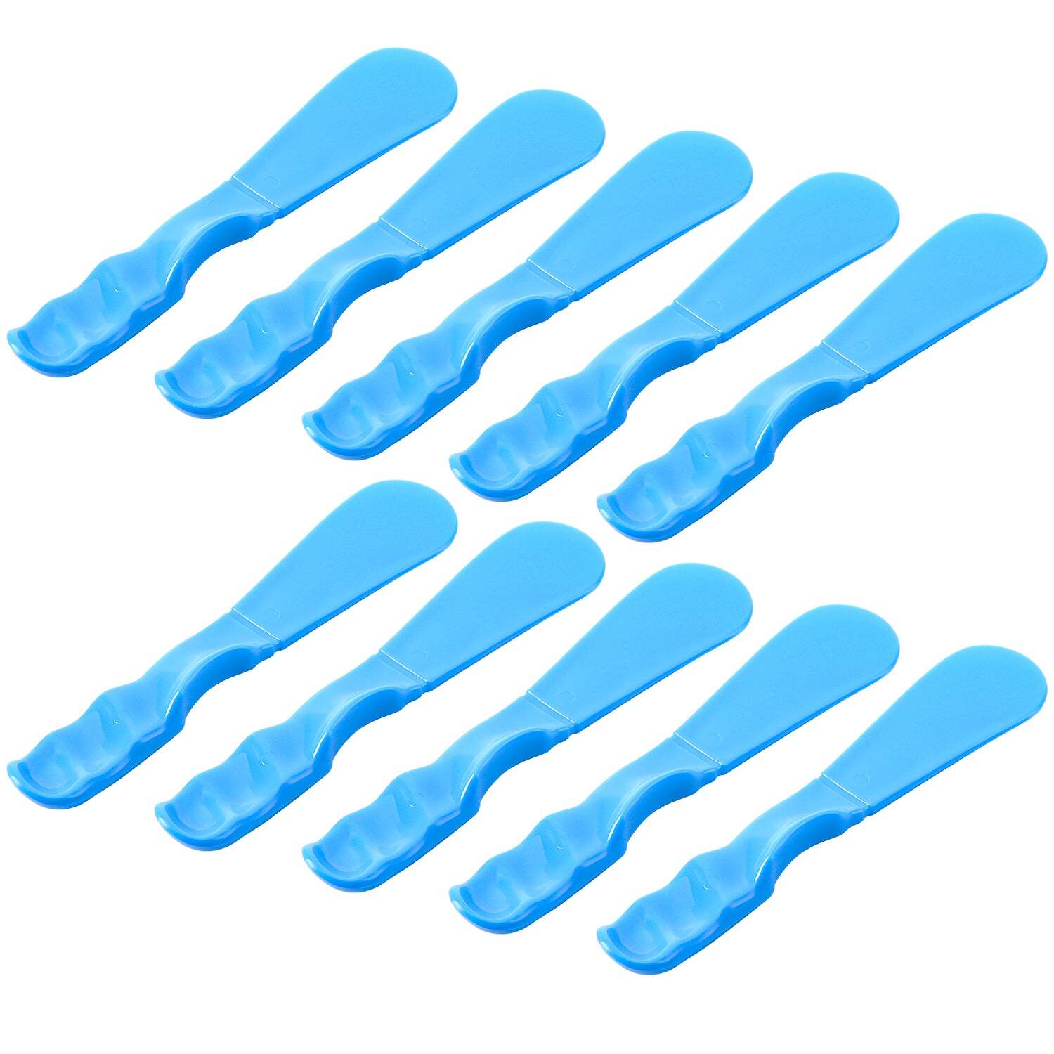 10pcs Autoclavable Mixing Spatulas, Dental Ergonomic Alginator Mixer 7.5”