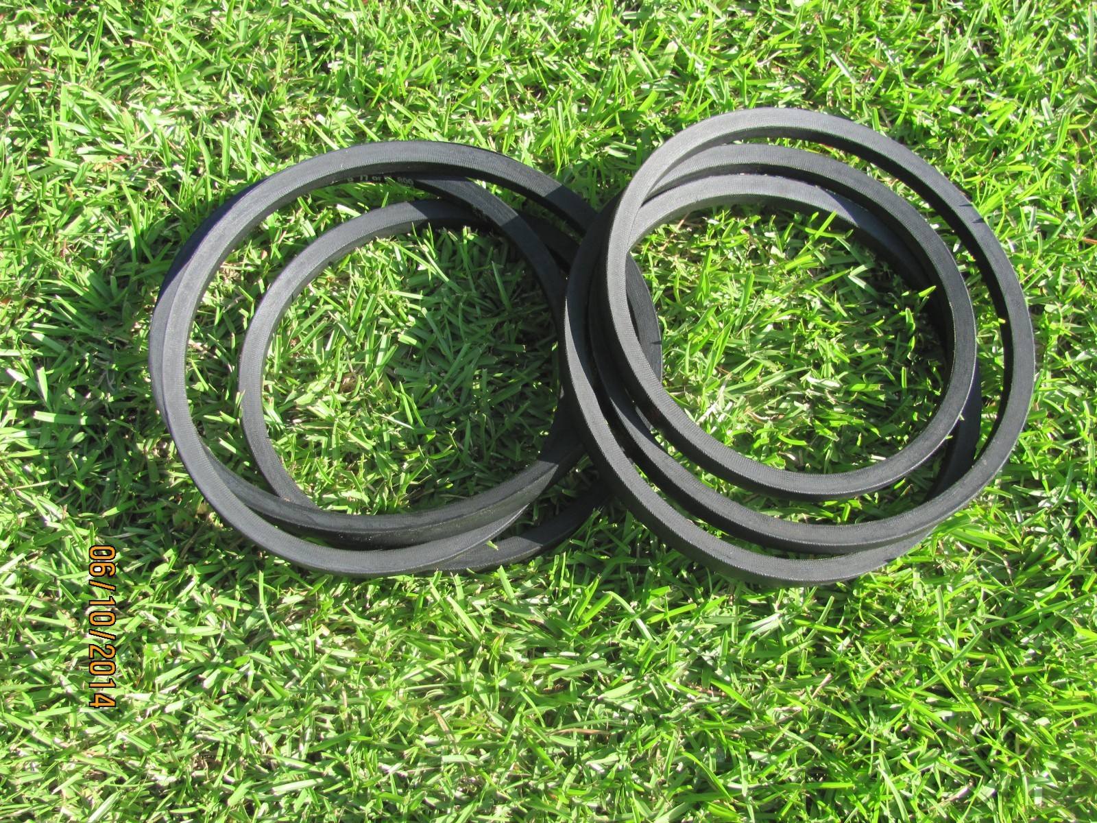 2 REPLACEMENT BELTS FOR SERVIS RHINO FM84 7′ MOWERS ALAMO 00774519 774519