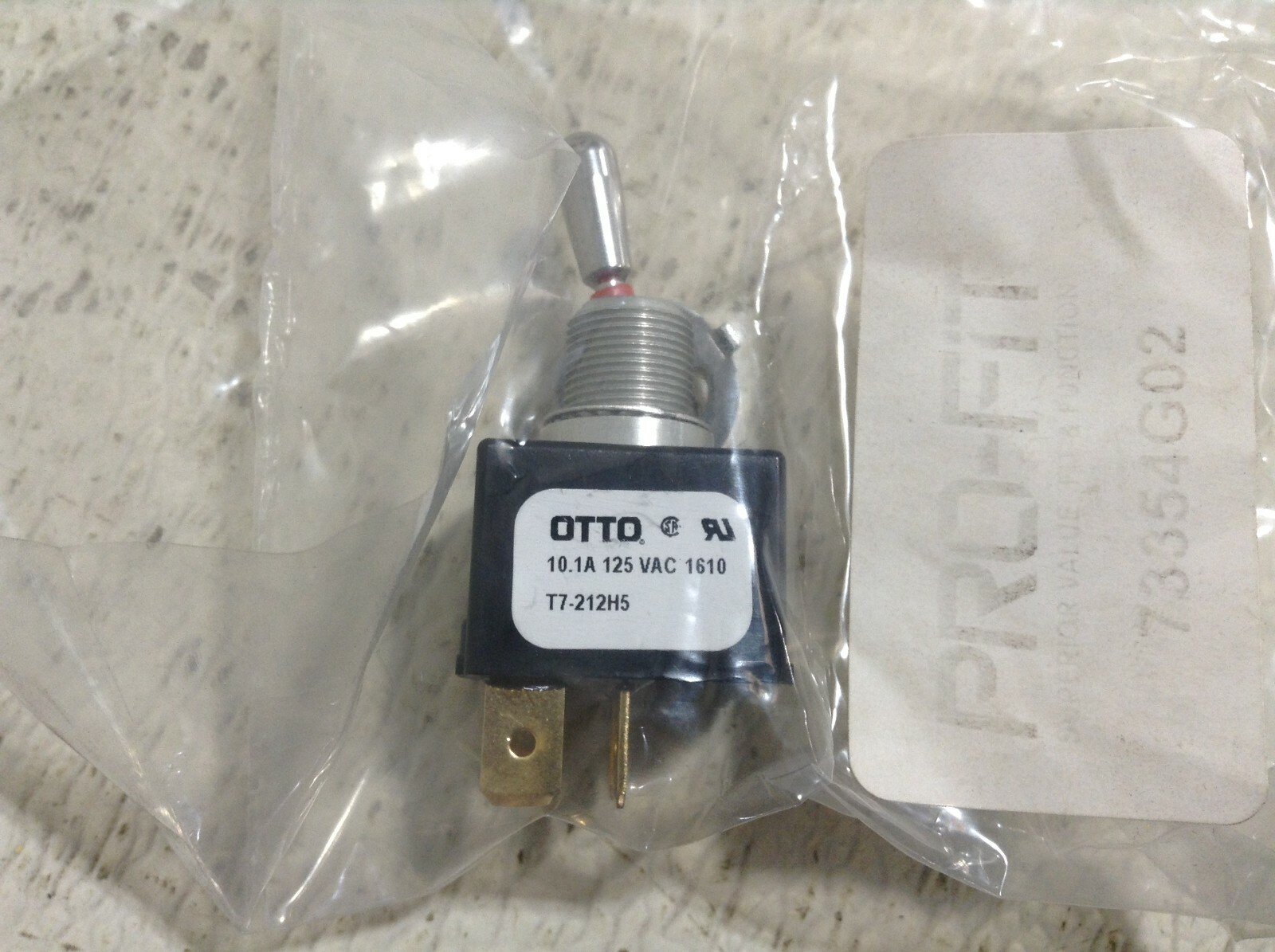 Ezgo OTTO 73354G02 2 Position Maintained Toggle Tow Switch T7-212H5 New (TSC)