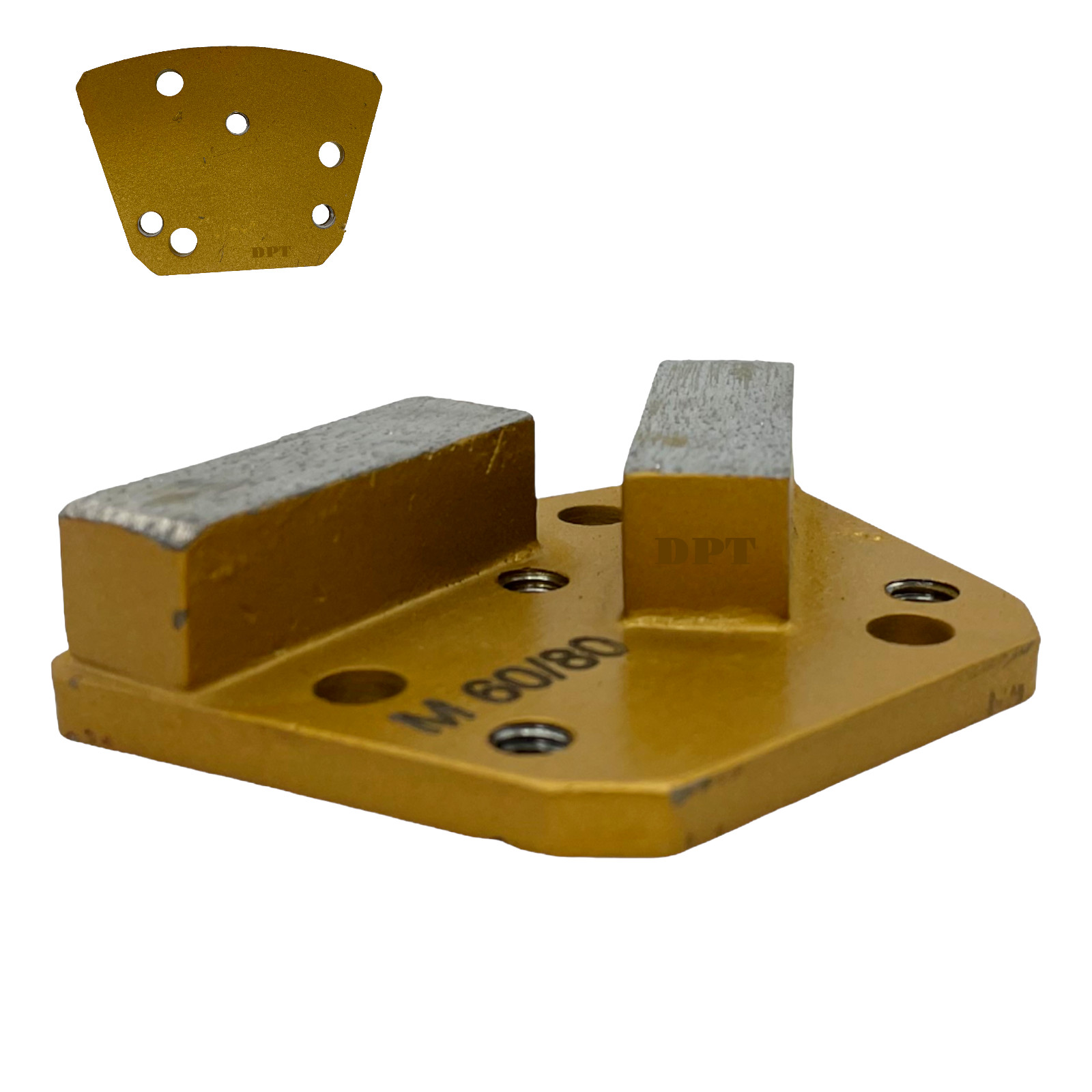 Bolt on Trapezoidal Diamond Grinding Tooling Concrete Floor Grinders Medium Bond