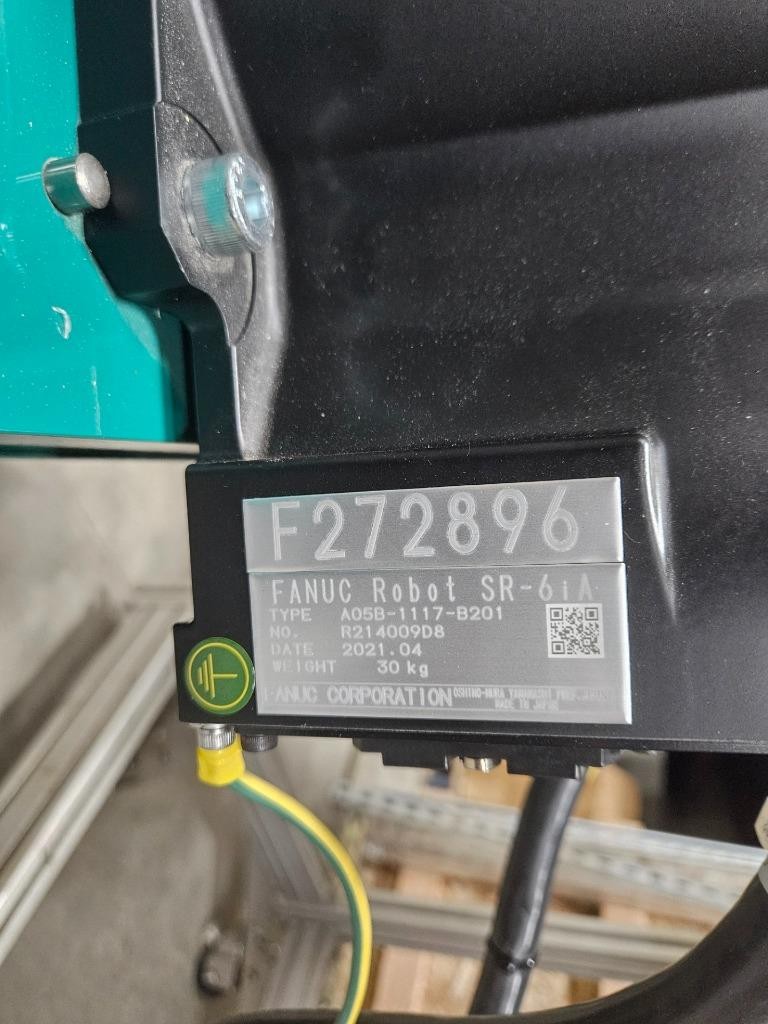 2021 Fanuc SR-6iA Robot with Teach Pendant SCARA 6 kg / 650mm Reach