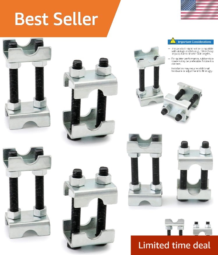 4 Pack Mini Coil Spring Compressors – Universal Fit for Optimal Performance