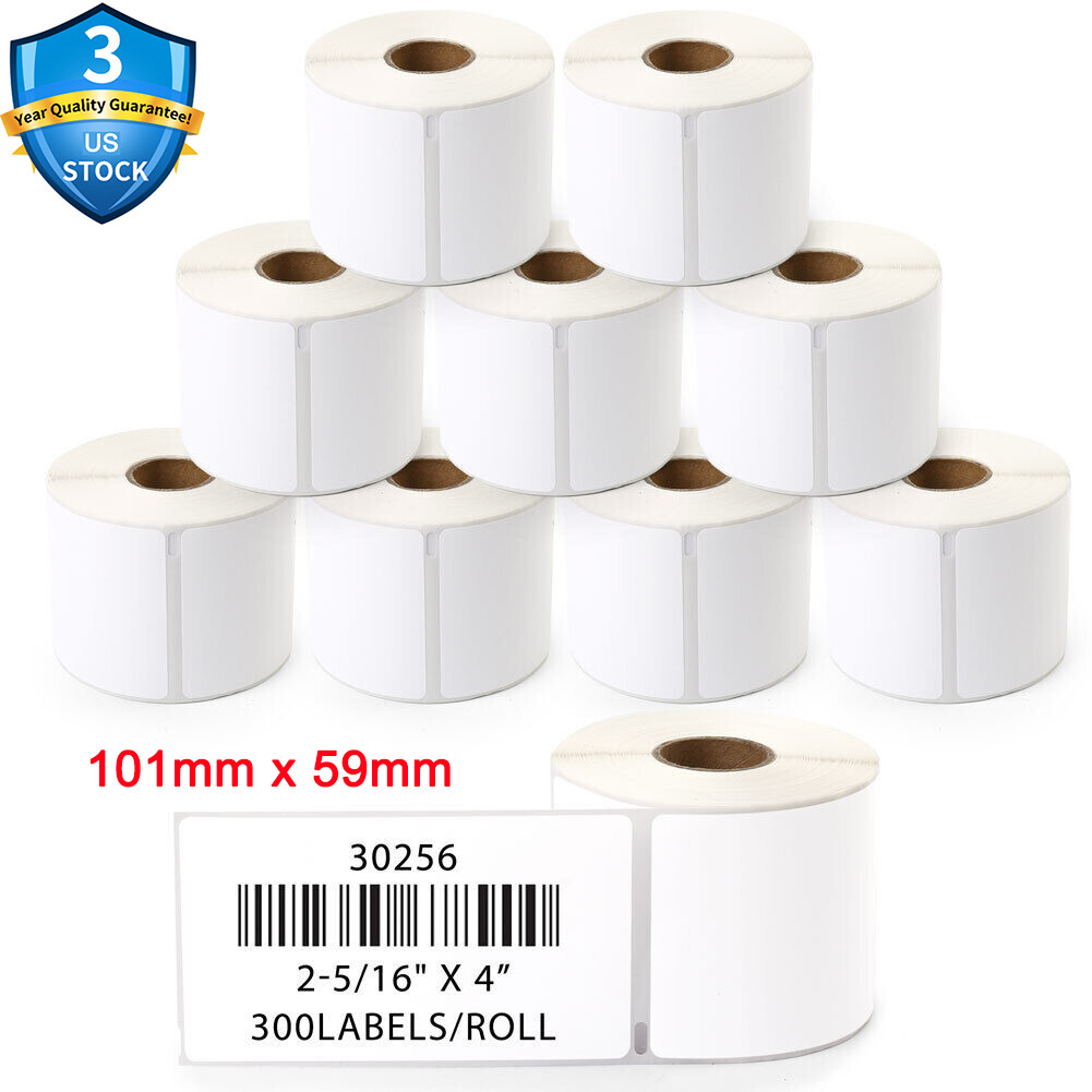 Dymo LW 30256 30334 30336 1744907 4XL Labels Direct Thermal Shipping Labels 4×6