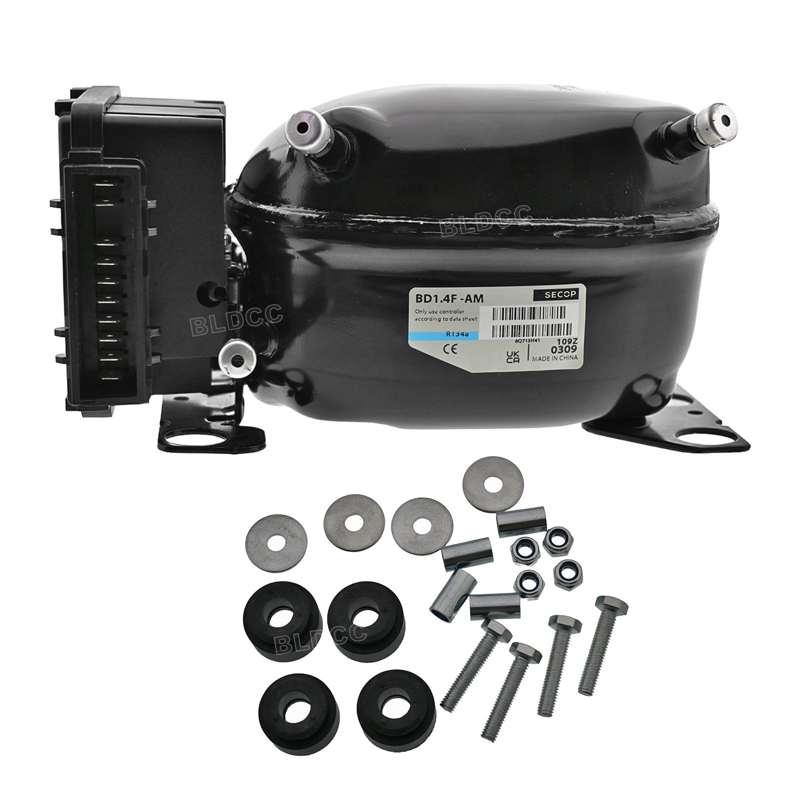 SECOP BD1.4F DC Micro Compressor &101N2040 Controller Portable Car Cooler Fridge