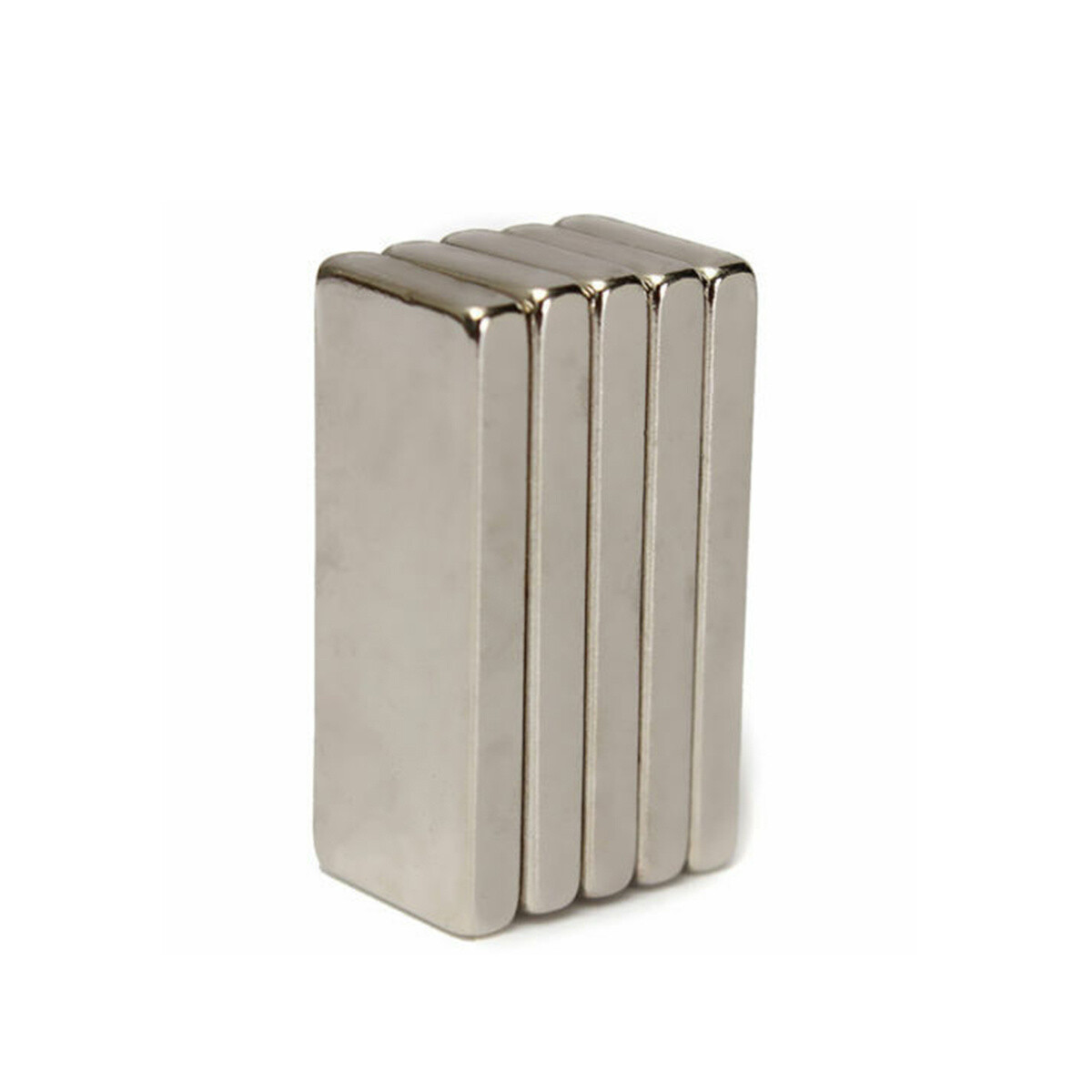 46pcs Super Strong Block Fridge Magnets Rare Earth Neodymium 25x10xmm N52