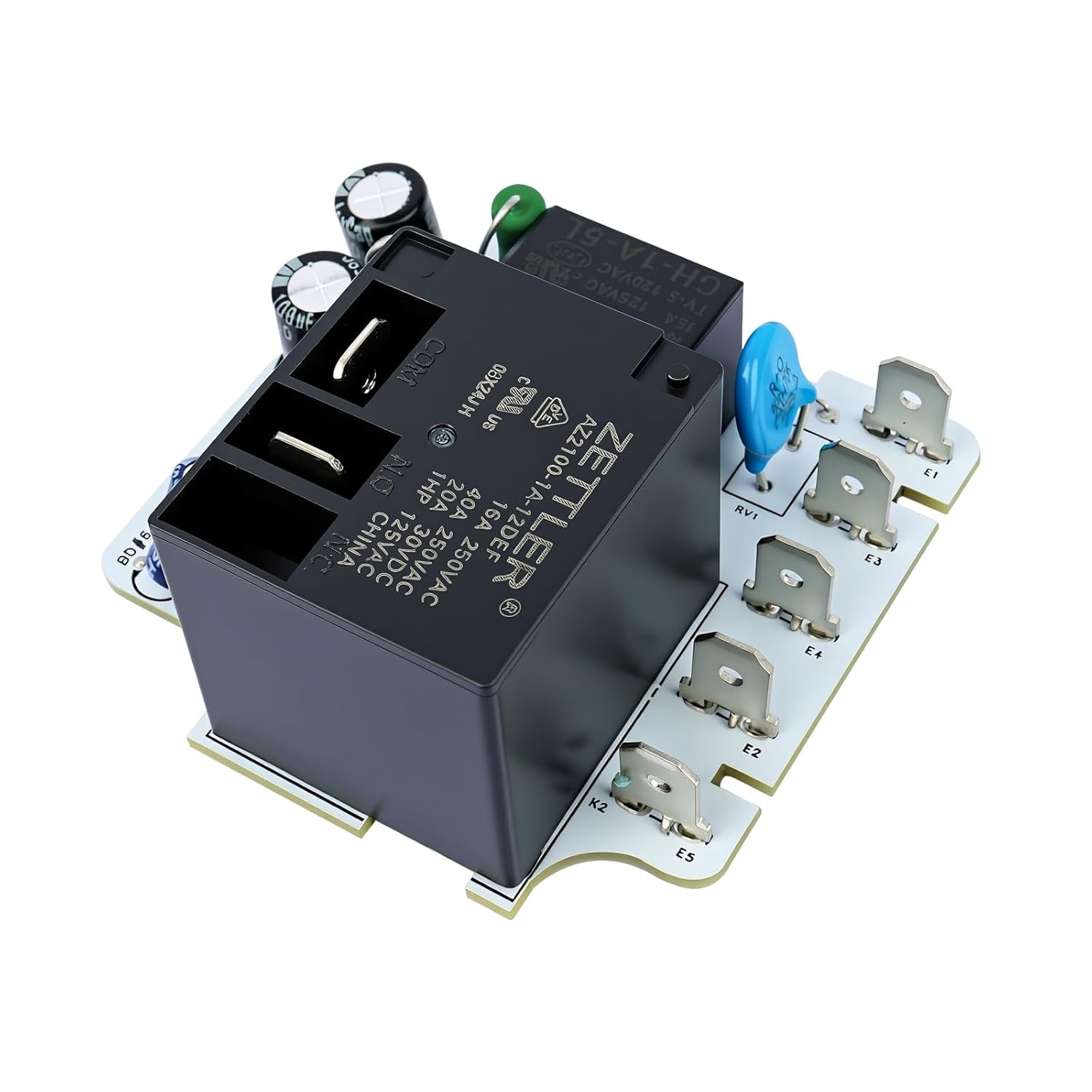 57T01-843 Blower Time Delay Relay, For 91-9301, C800924P01, RLY02807, RLY2807