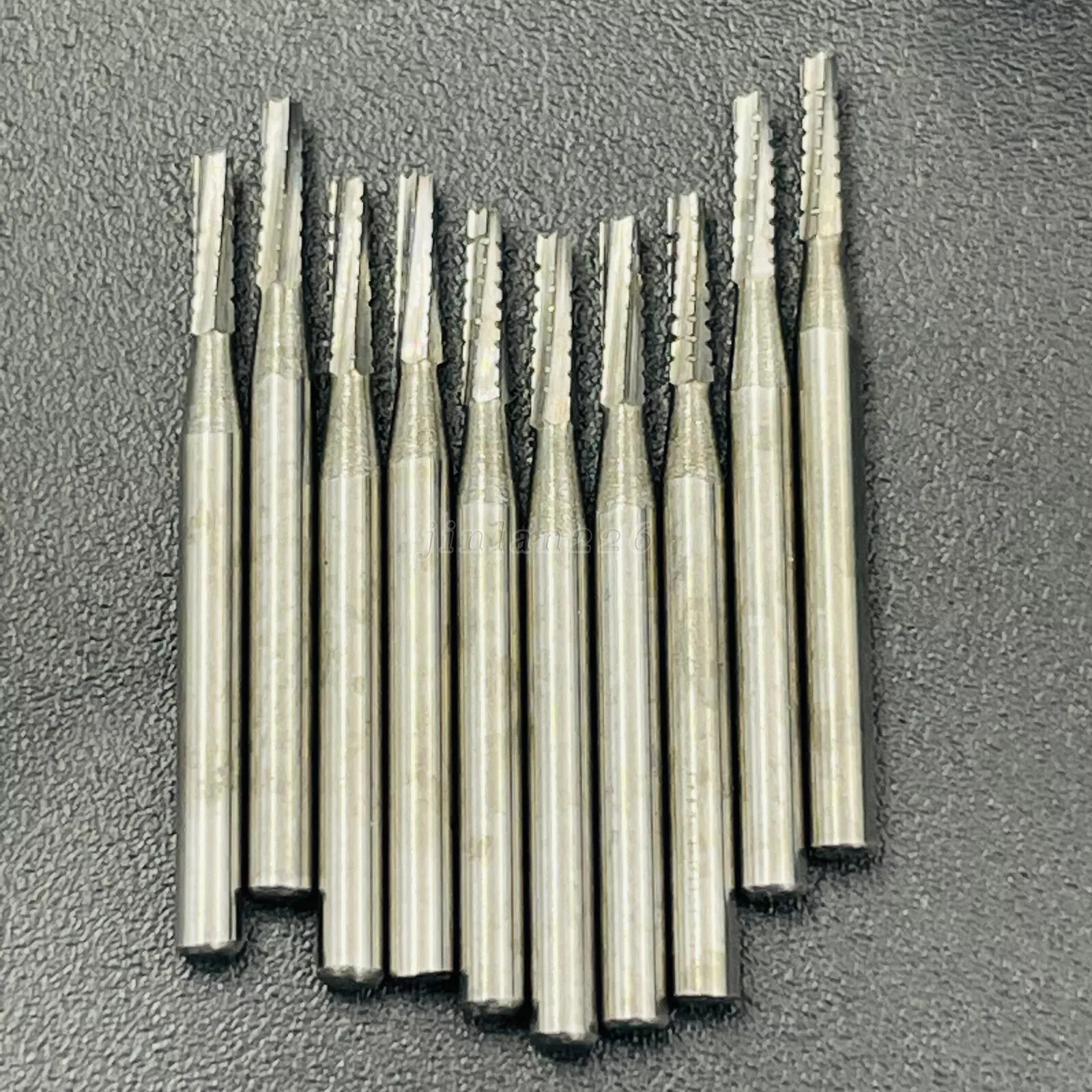 Dental Surgical FG #556 Straight Fissure Crosscut Carbide Burs High Speed Burs