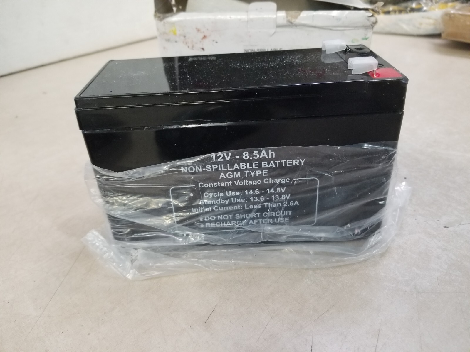 Zoro Select 2Ukk2 Battery, Sealed Lead Acid, 8.5Ah