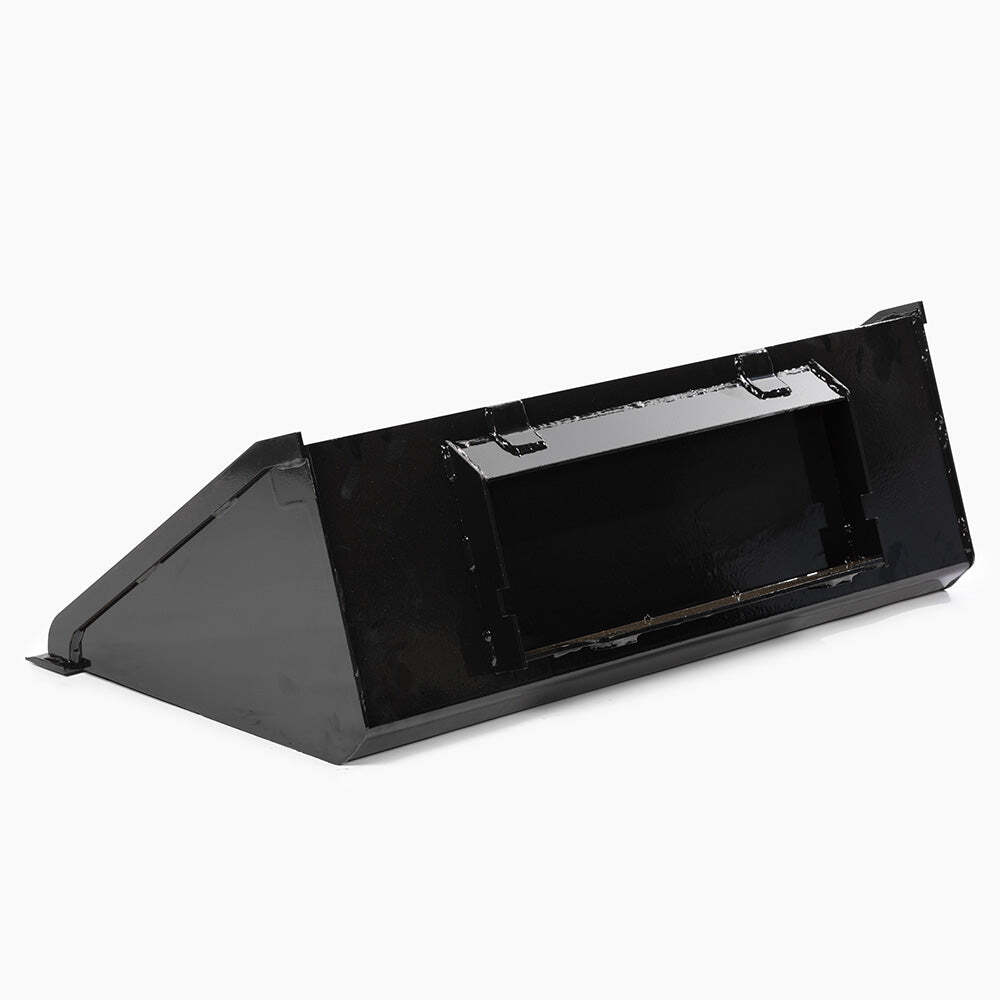 Titan Attachments Mini Skid Steer Bucket 42″ 134.2 lb. Quick Tach Powder Coated