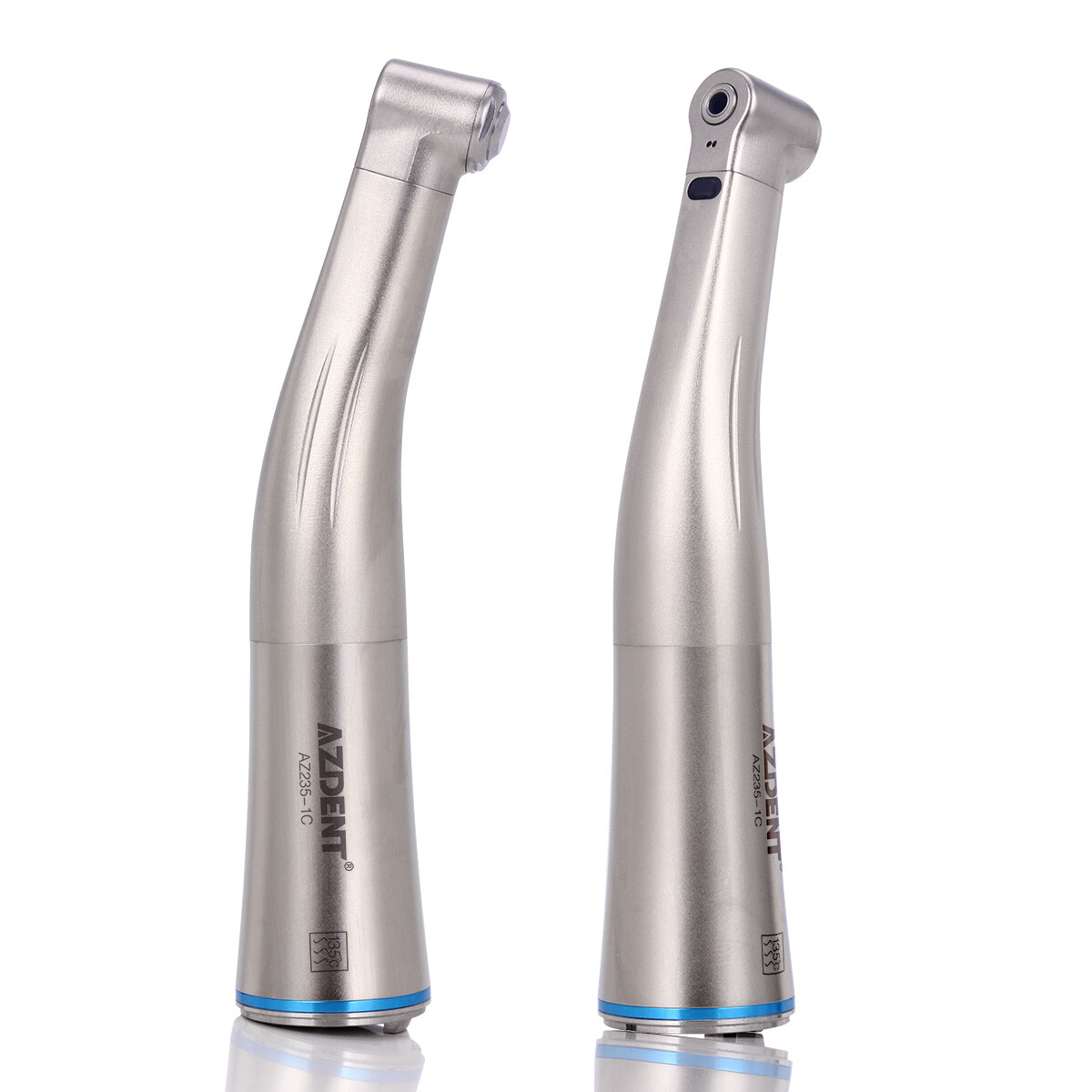 1:1 Dental Pieza de mano quirúrgica de contraángulo recto LED Inter/Exter Spray